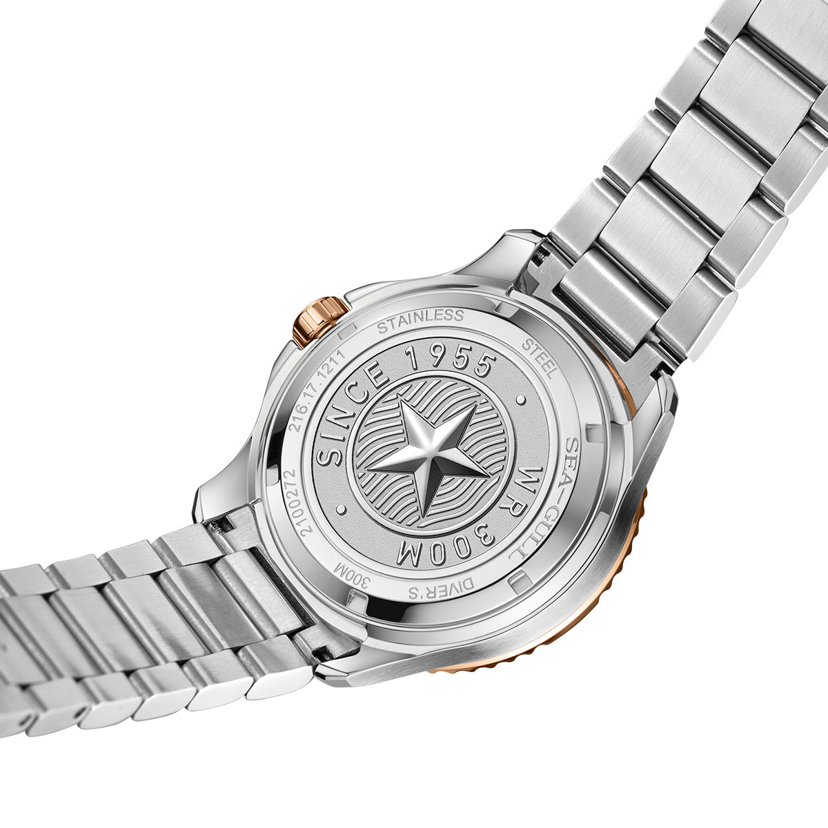 Ocean Series Pro 300m Waterproof Mother-of-pearl Dial Lady's Dive Watch 40mm