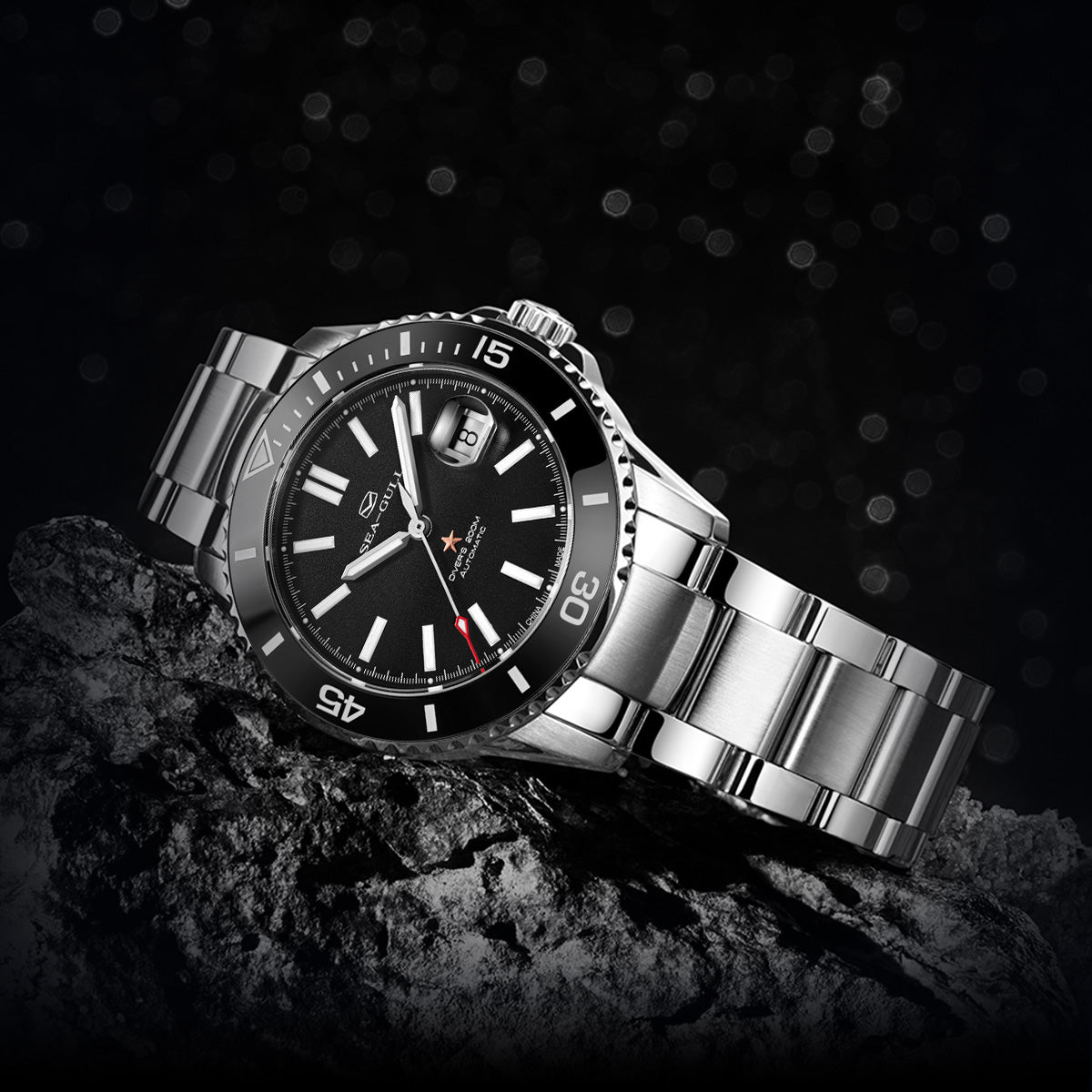 Ceramic Bezel Dive Watch 44mm