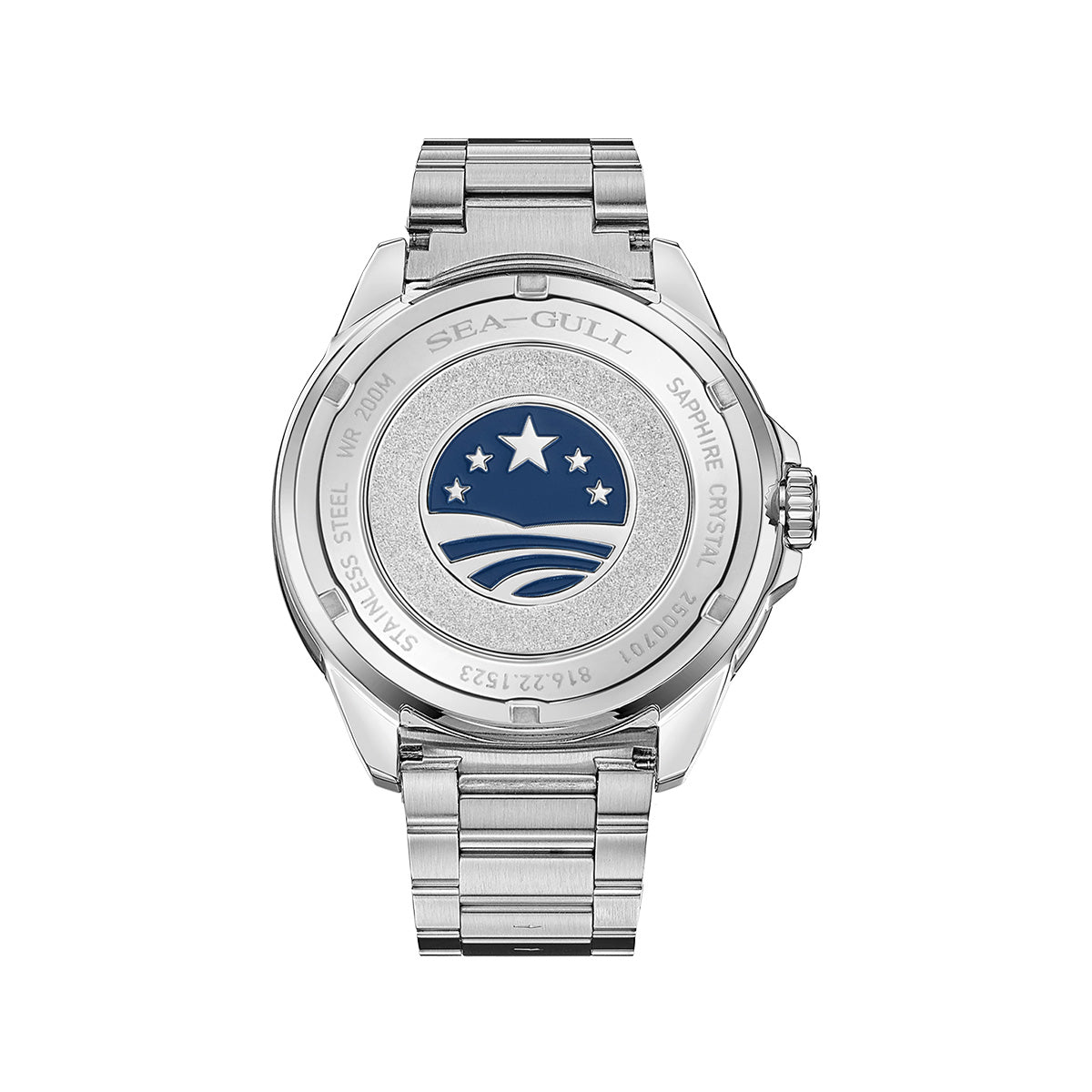 Seagull Ocean Series 200m Waterproof Magnified Date Window Dive