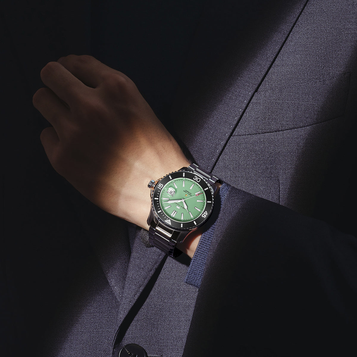 Ocean Series Matte Dial Diving Watch 44mm