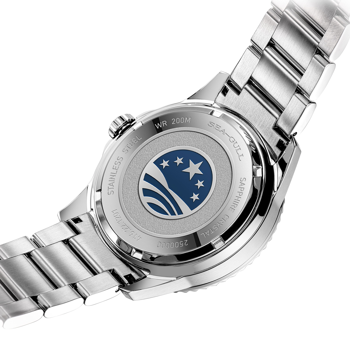 SEAGULL 海嶋　4B-1 Seagull Ocean Seriers 200m Waterproof Ceramic Bezel Diver Men's