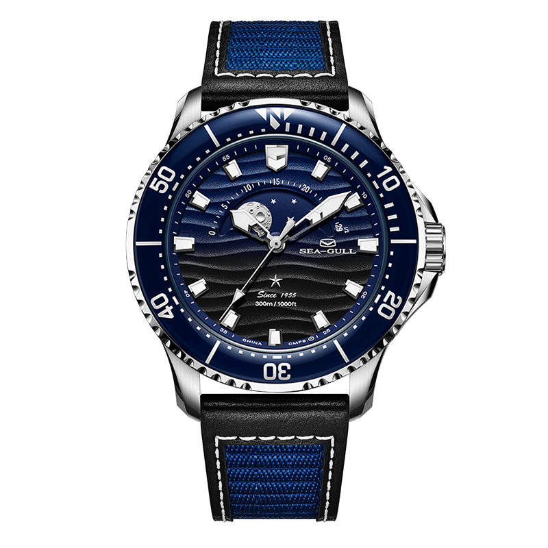 Ocean Series Moon Phase Diving Watch 43.5mm