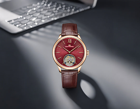 Seagull 18K Gold Case Calendar Couple Dress Watch Automatic