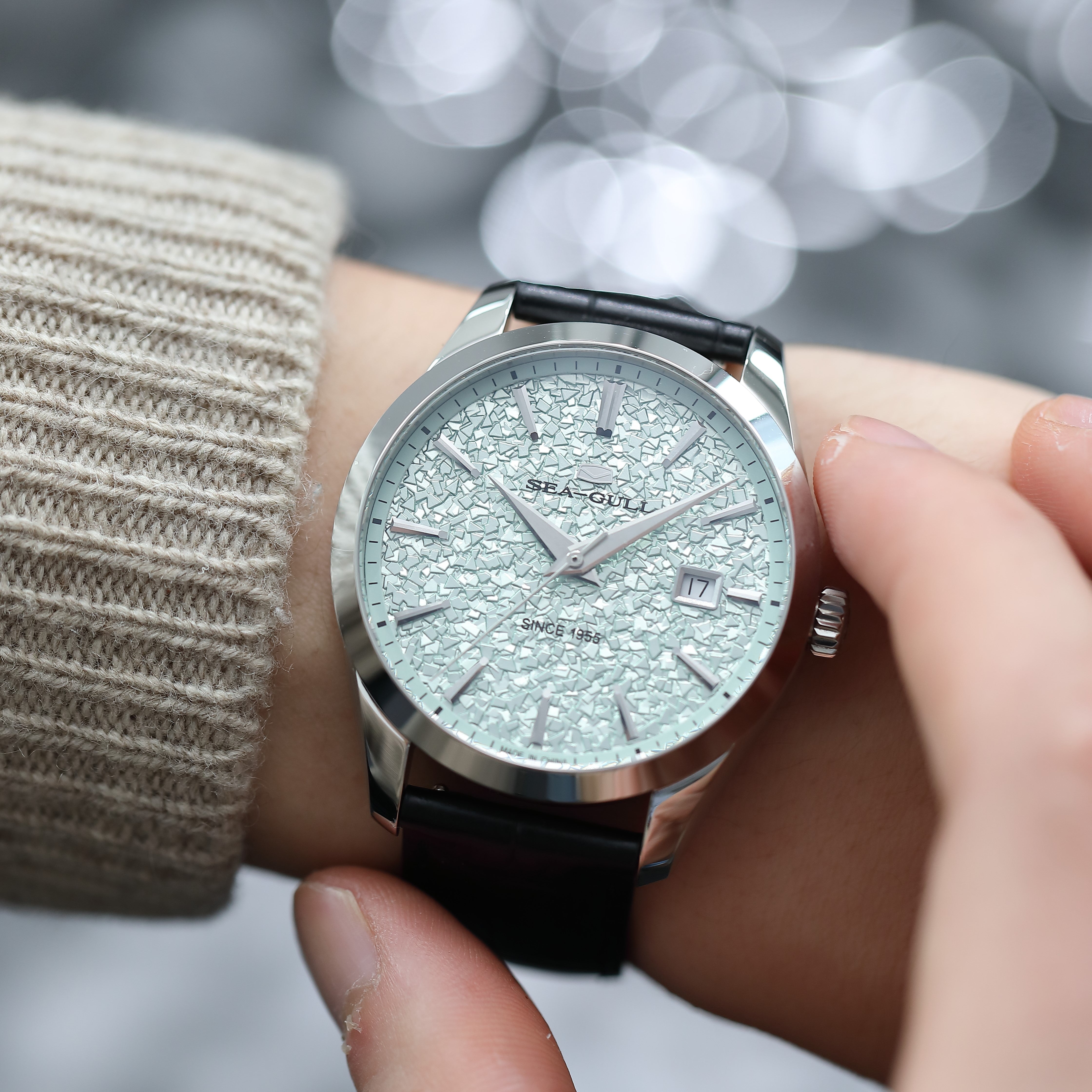 Qingjia Series Shards of Time Dress Watch 40mm