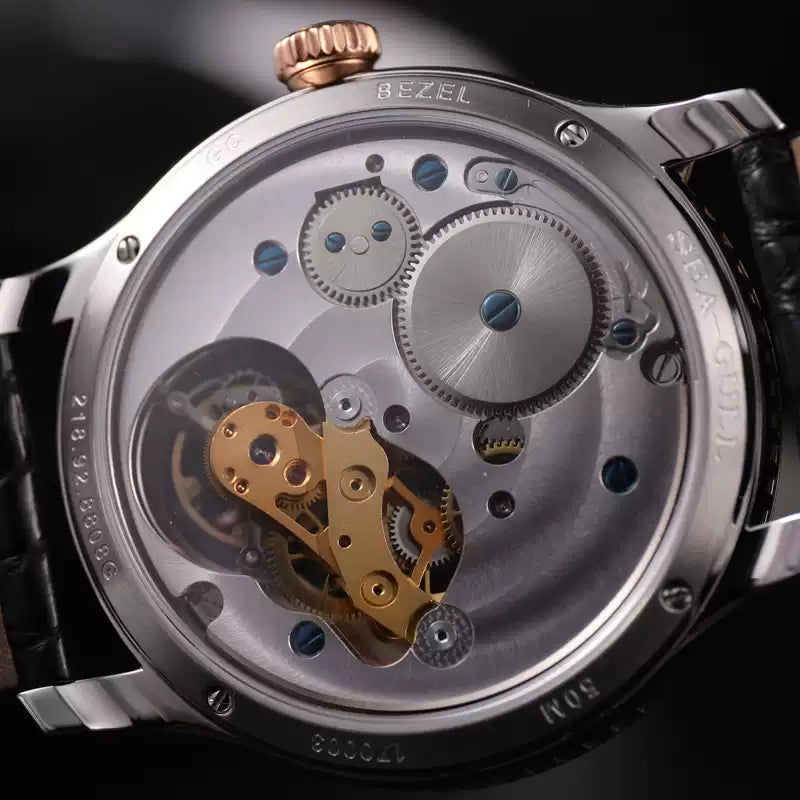 Chinese Taiji Bagua Dial Inclined Tourbillon 43mm