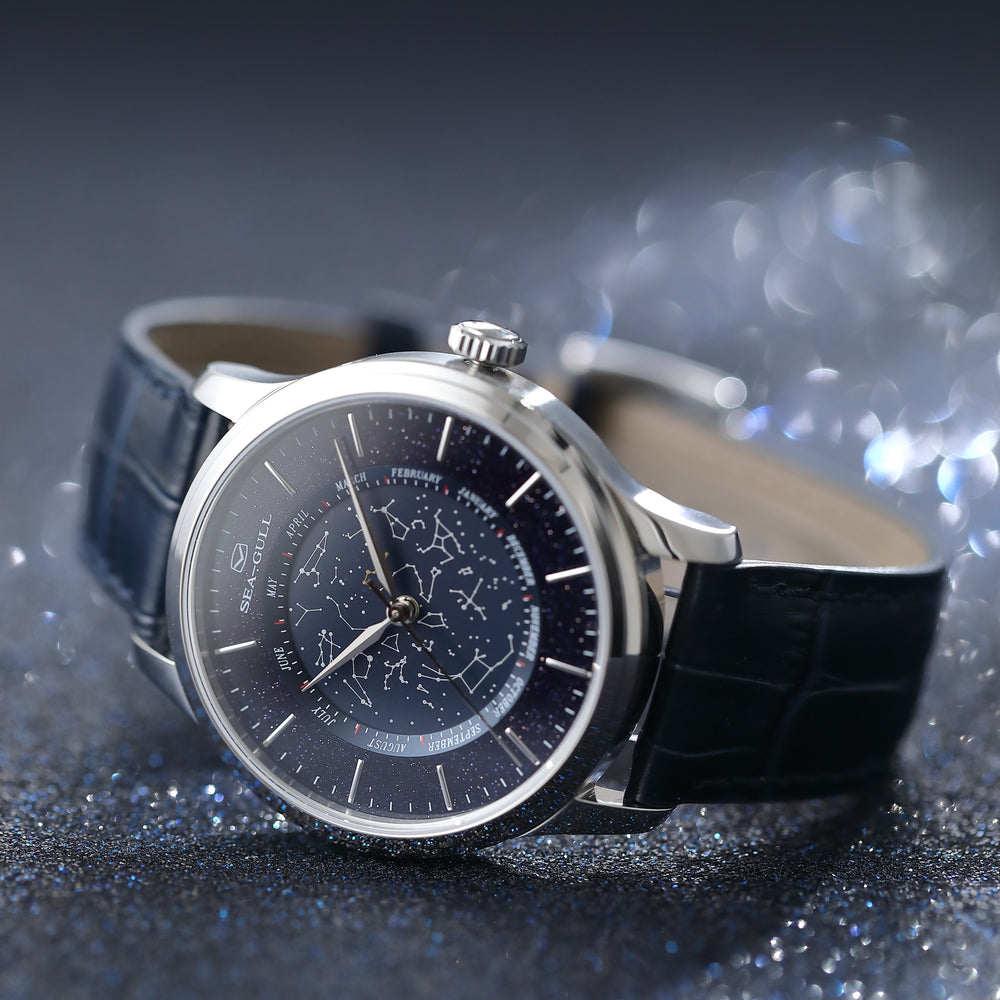 Seagull Chinese Astronomy Complication Men's Mechanical Watch 3013