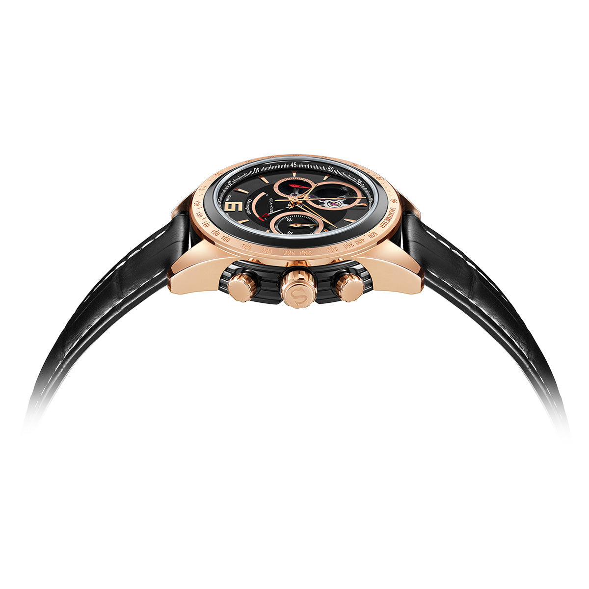 Seagull Racing Style Power Reserve Indicator Tachymeter