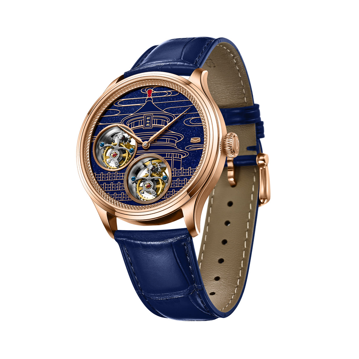 Master Series Temple of Heaven Double Tourbillon 43mm