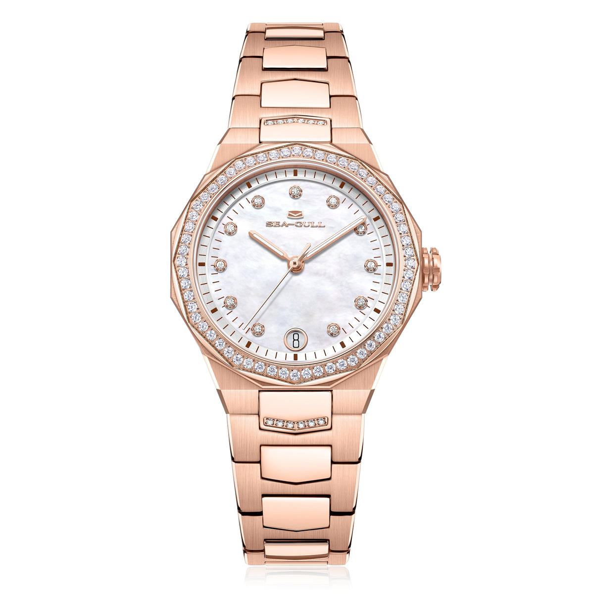 Seagull Extraordinary Series Polygonal Diamond-set Bezel  display picture 3