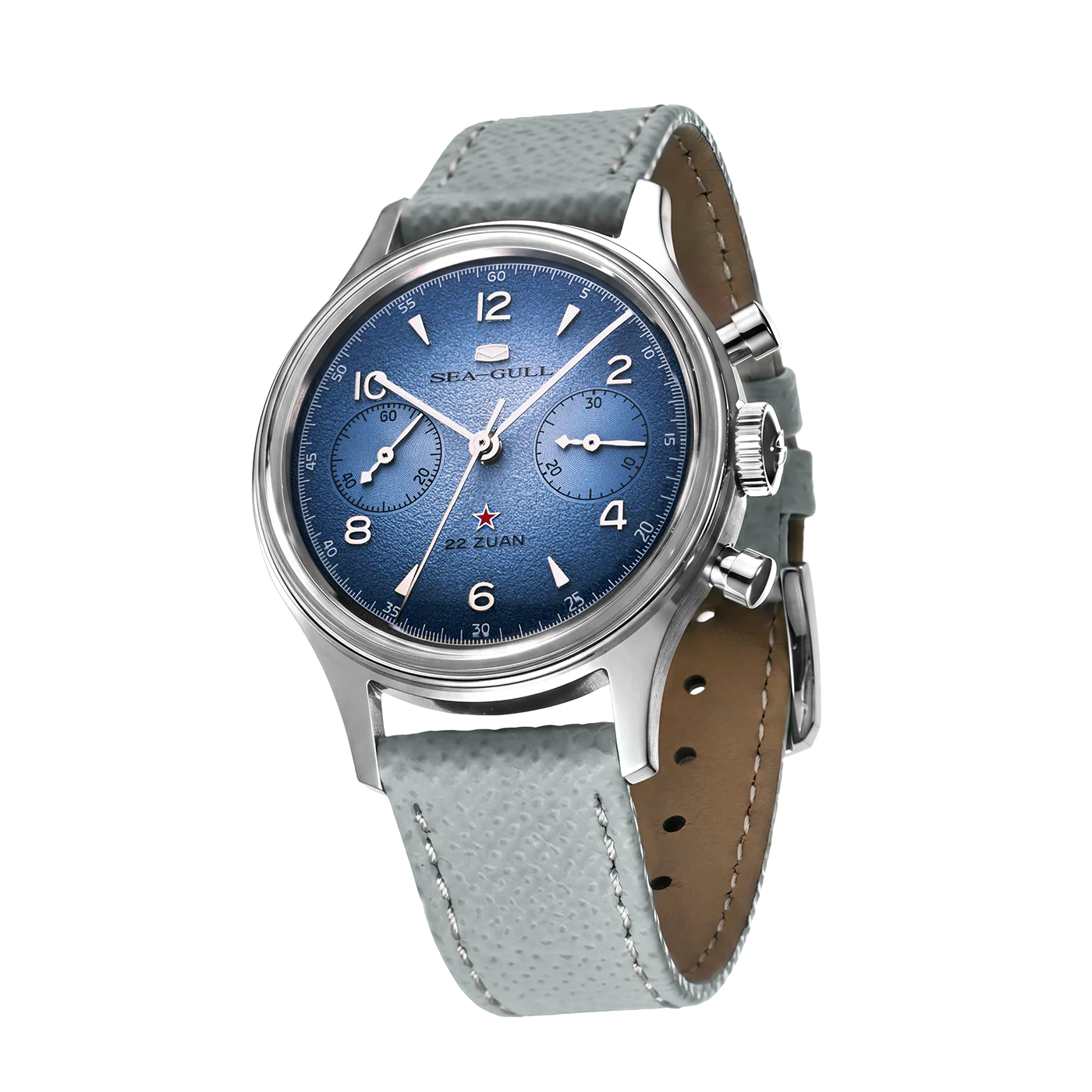 Seagull 1963 Aurora Edition Chronograph Watch 37.3mm