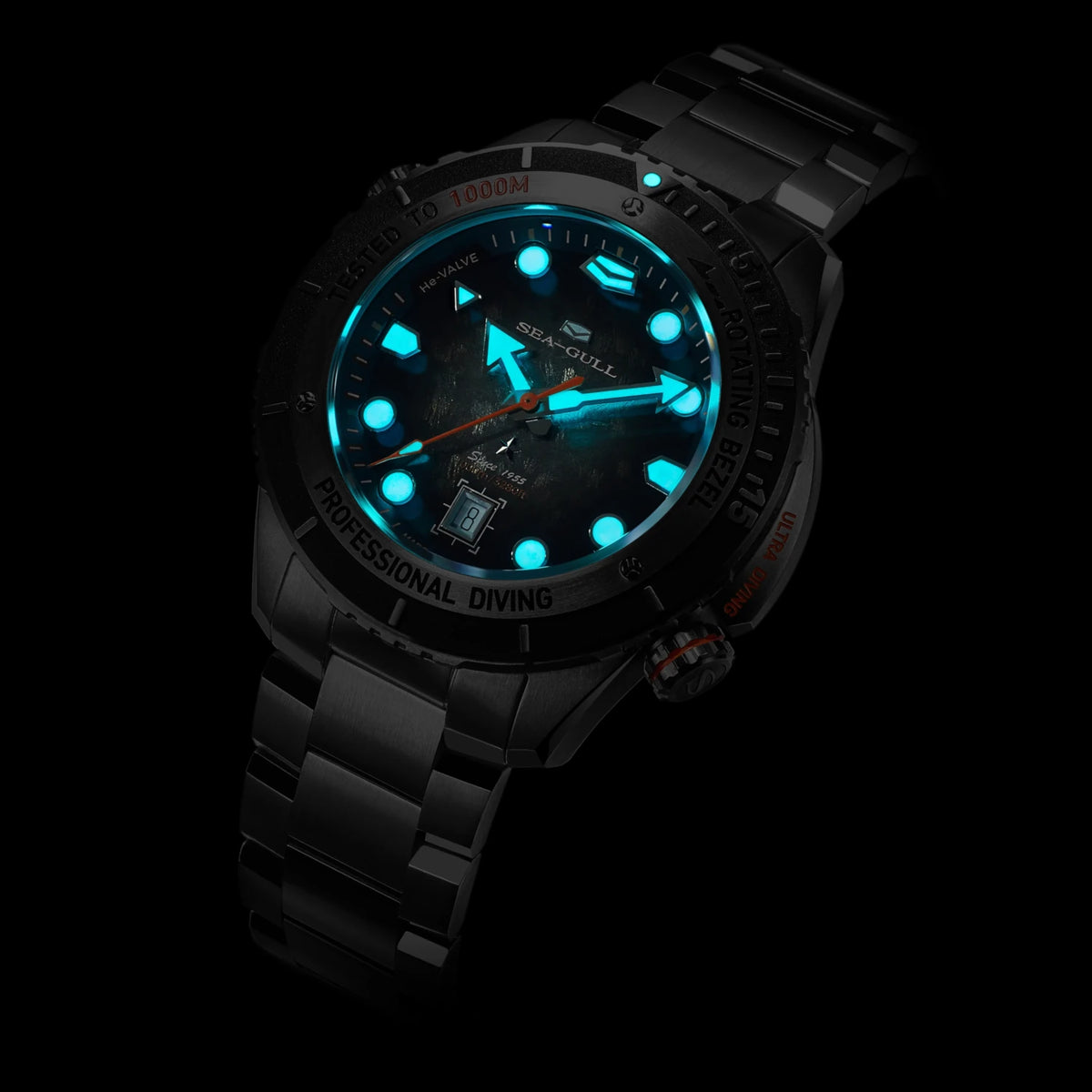 Ocean Pro Series 1000M Titanium Diver 45mm