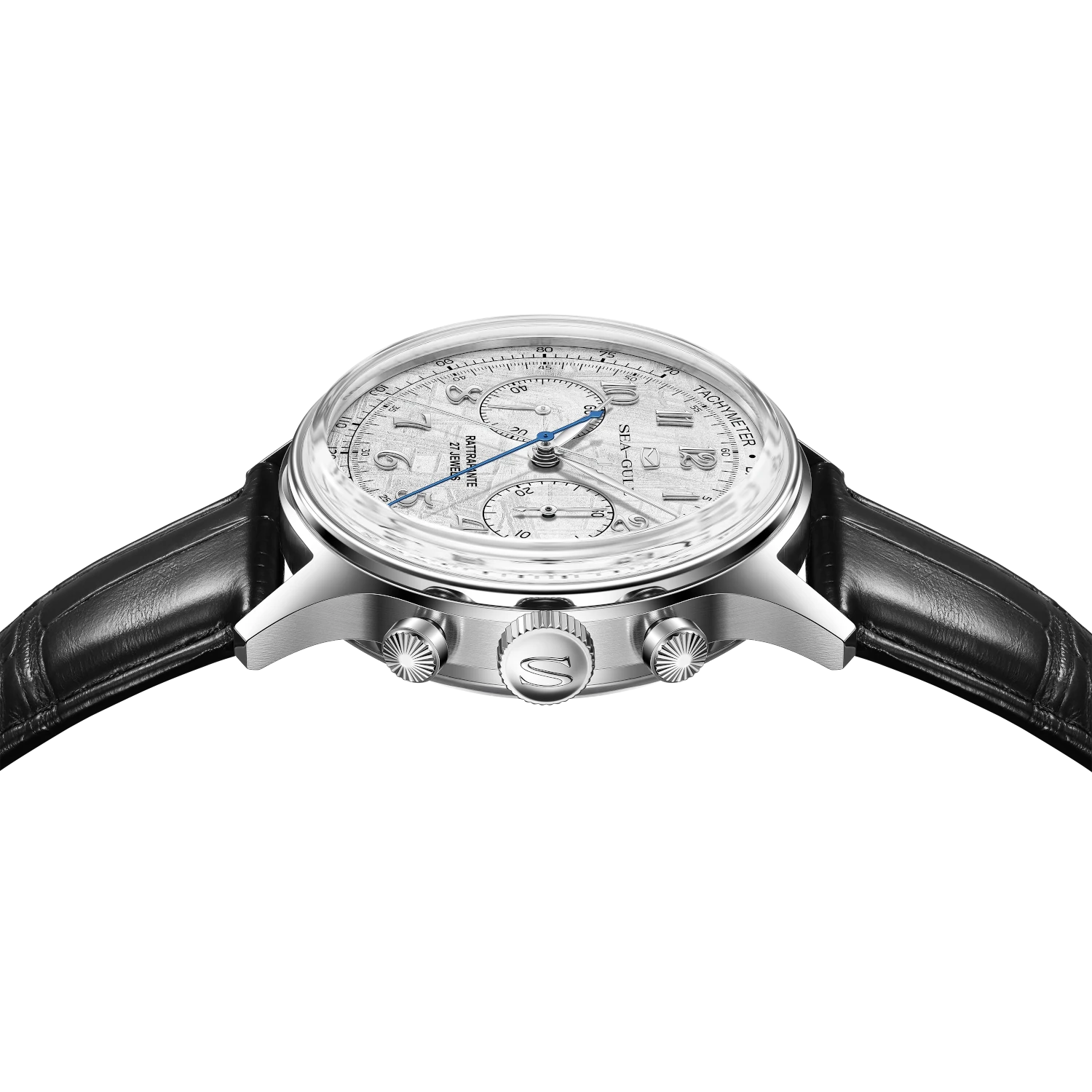 Seagull Meteorite Rattrapante Split-Second Chronograph Limited Edition 42.5mm Grade-5 Titanium alloy case