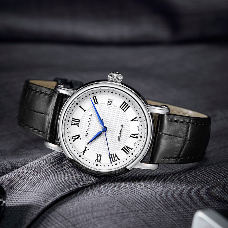 Seagull Roman Numerals Calendar Couple Watch Automatic Mechanical Watch 819.368 Seagull Roman Numerals Calendar Couple Watch Automatic Mechanical Watch 819.368