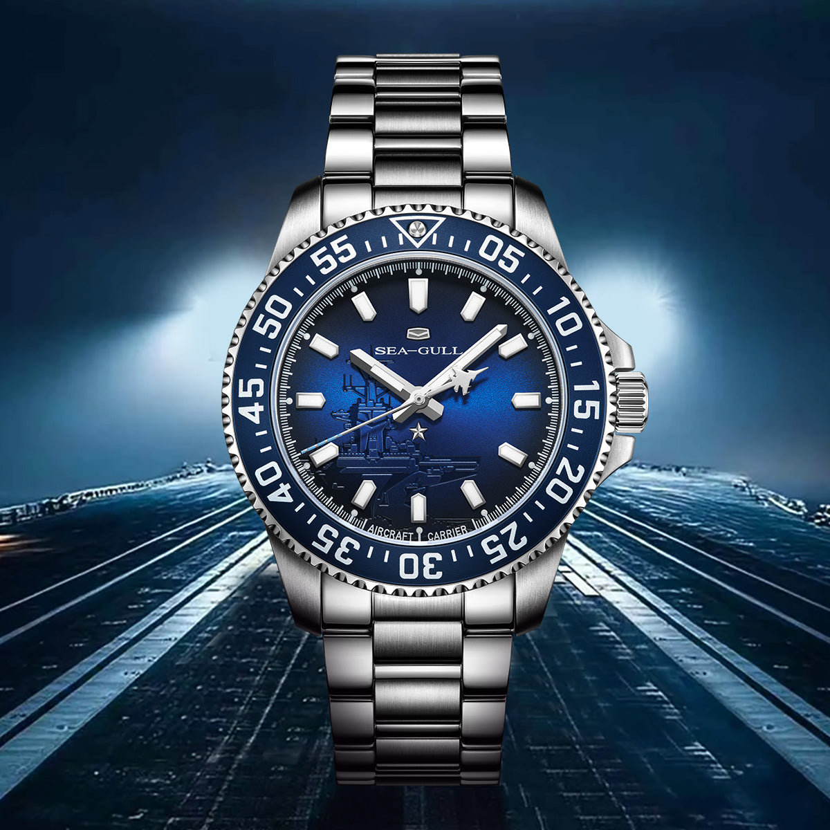 ساعة غوص Ocean Series 200M مقاس 44 مم