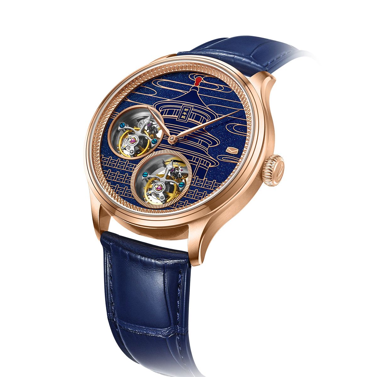 Master Series Temple of Heaven Double Tourbillon 43mm