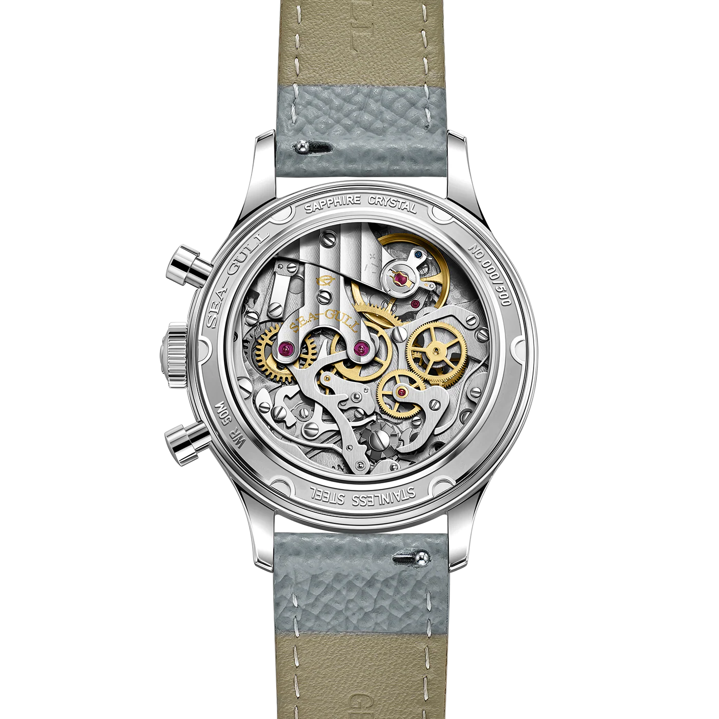 Seagull 1963 Aurora Edition Chronograph Watch 37.3mm