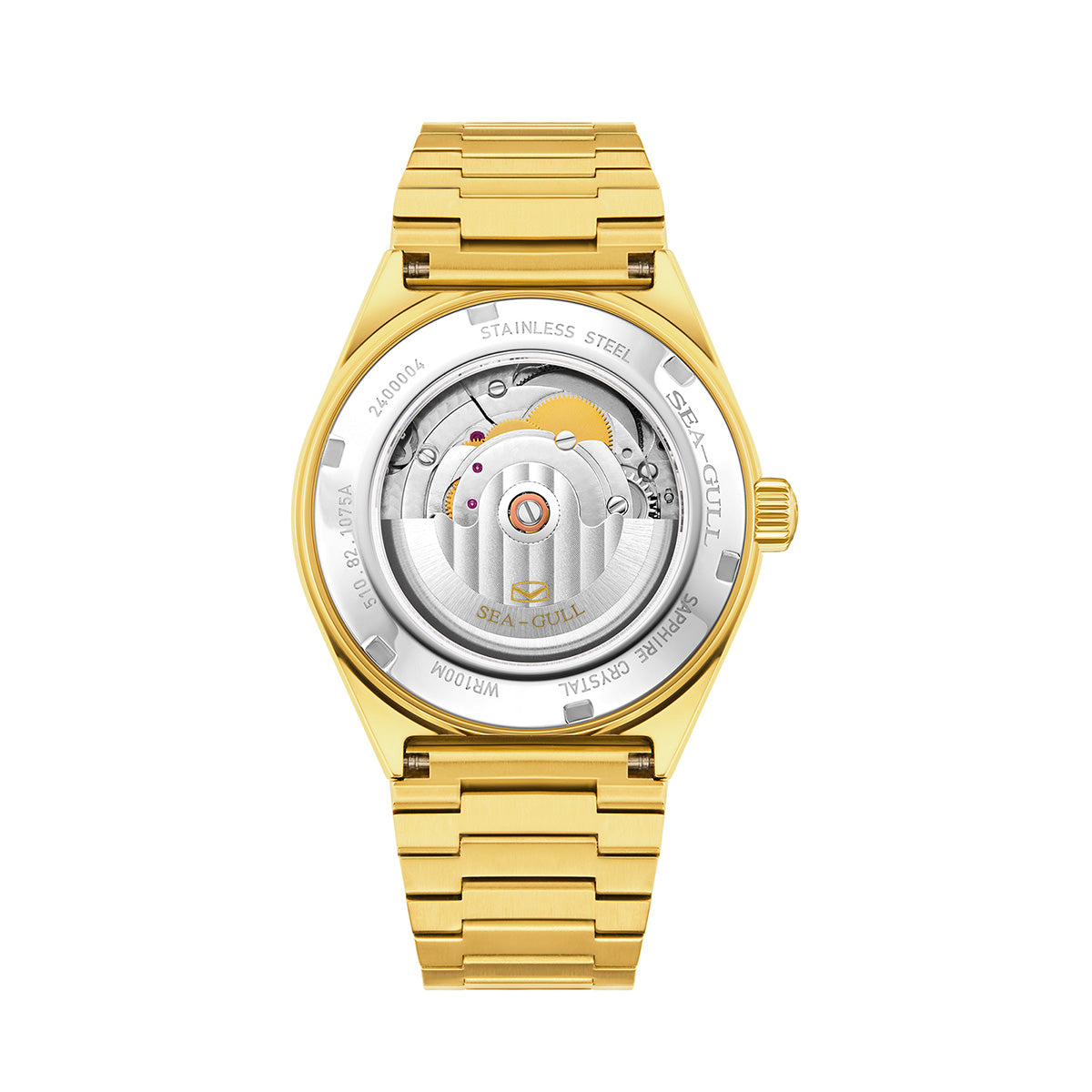 Ancient Cloud Motif Dial Date-day Calender Reissue Automatic Dress Watch 38mm