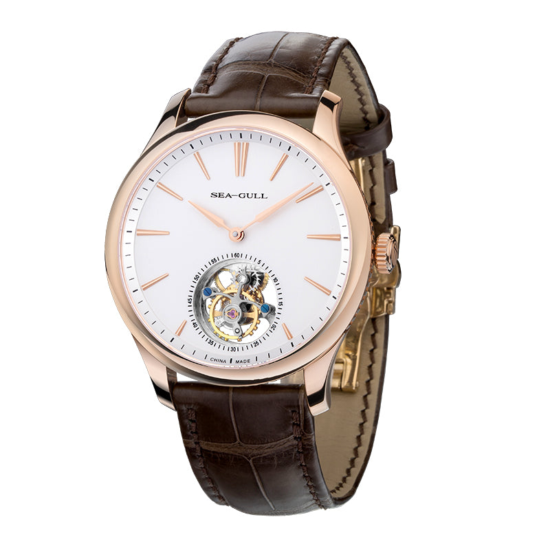 Heritage Series Tourbillon Watch Transparent Caseback 41mm