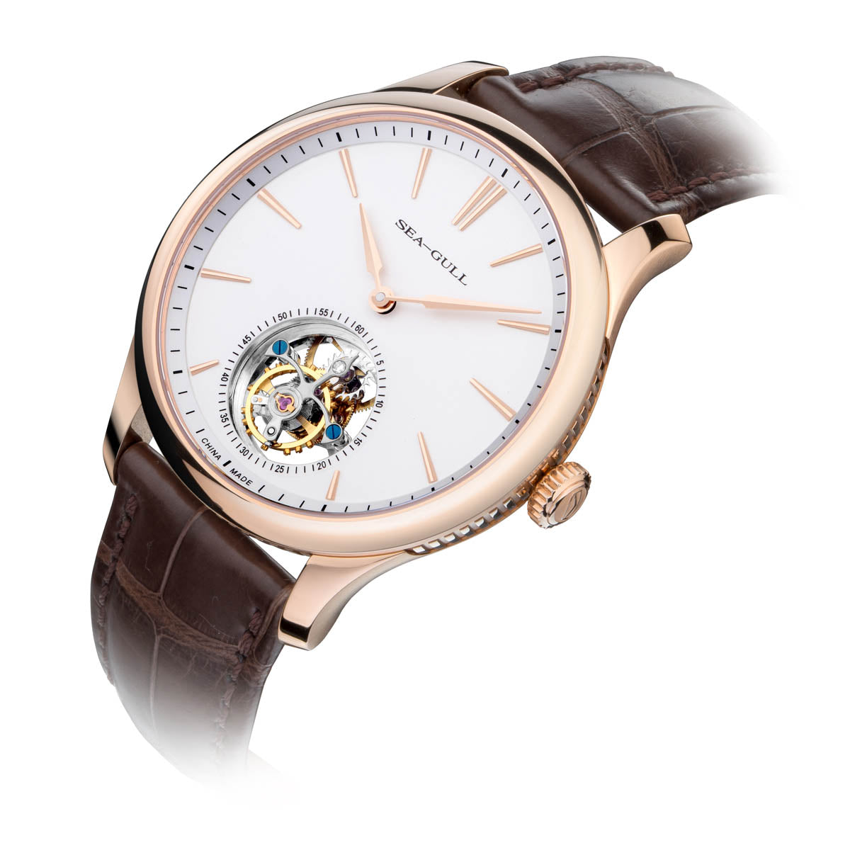 Heritage Series Tourbillon Watch Transparent Caseback 41mm