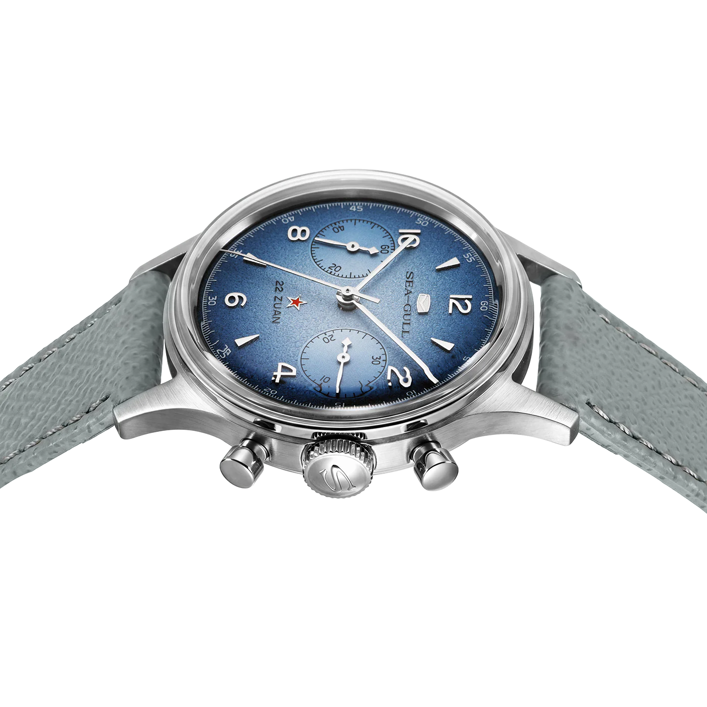 Seagull 1963 Aurora Edition Chronograph Watch 37.3mm