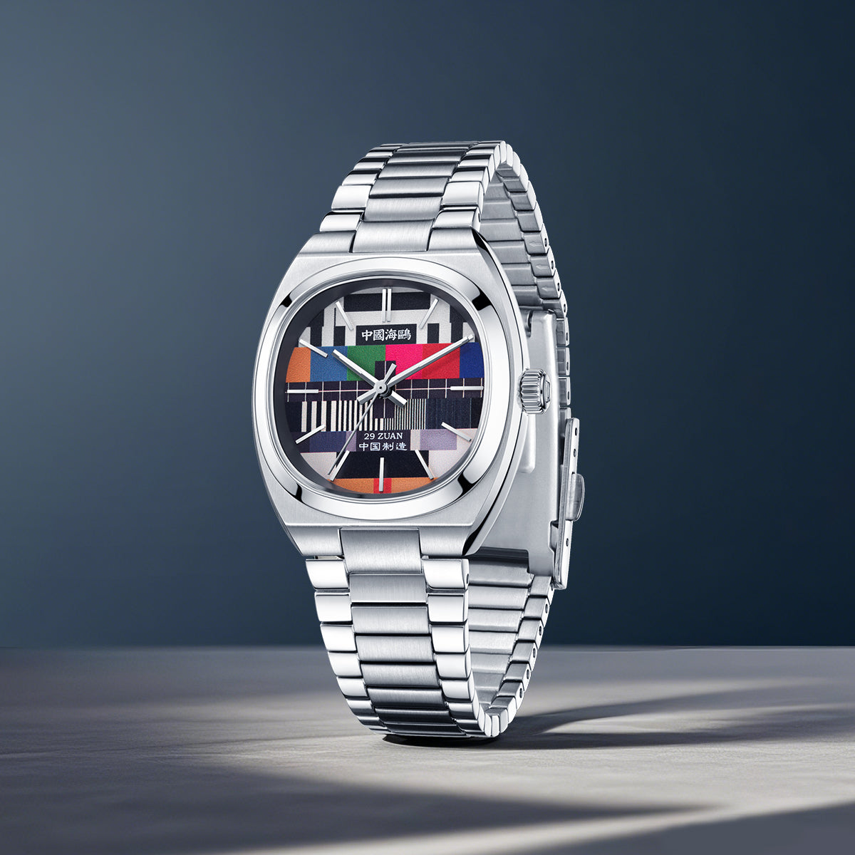TV-Zifferblatt Vintage-Uhr 32 mm