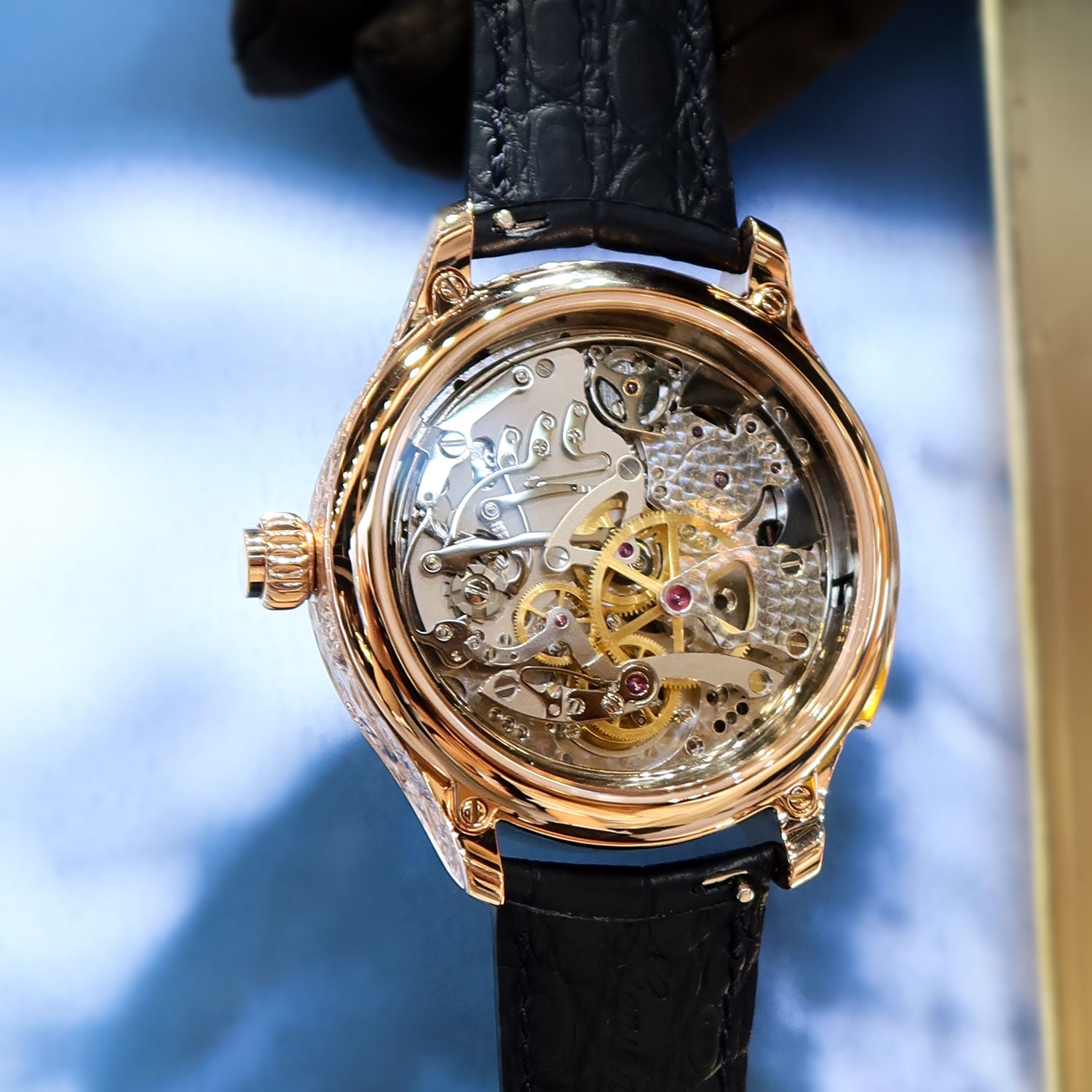 Rui Shou Si Heng 瑞守四衡 | 4-in-1 Tourbillon Perpetual Calendar Minute Repeater Chronograph Watch