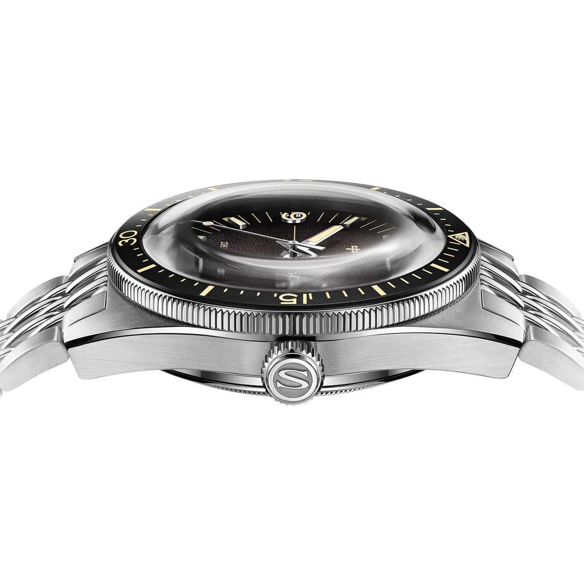 Ocean Series 1984 Antarctic Expedition Calendar Luminous Vintage Dive Watch 40mm