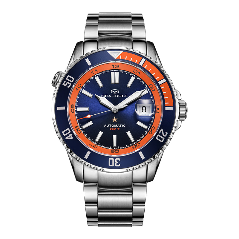Ocean Series 200m Waterproof GMT Dive Watch 43.5mm