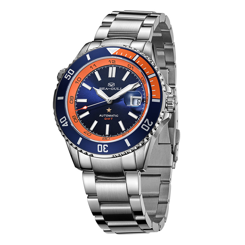 Ocean Series 200m Waterproof GMT Dive Watch 43.5mm