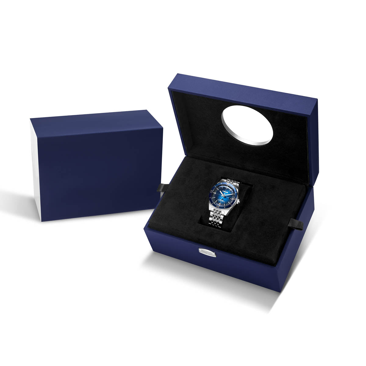 Ocean Series 1984 Antarctic Expedition Calendar Luminous Vintage Dive Watch 40mm