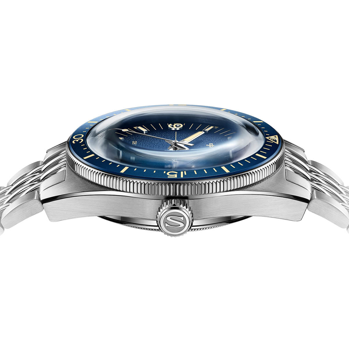 Ocean Series 1984 Antarctic Expedition Calendar Luminous Vintage Dive Watch 40mm