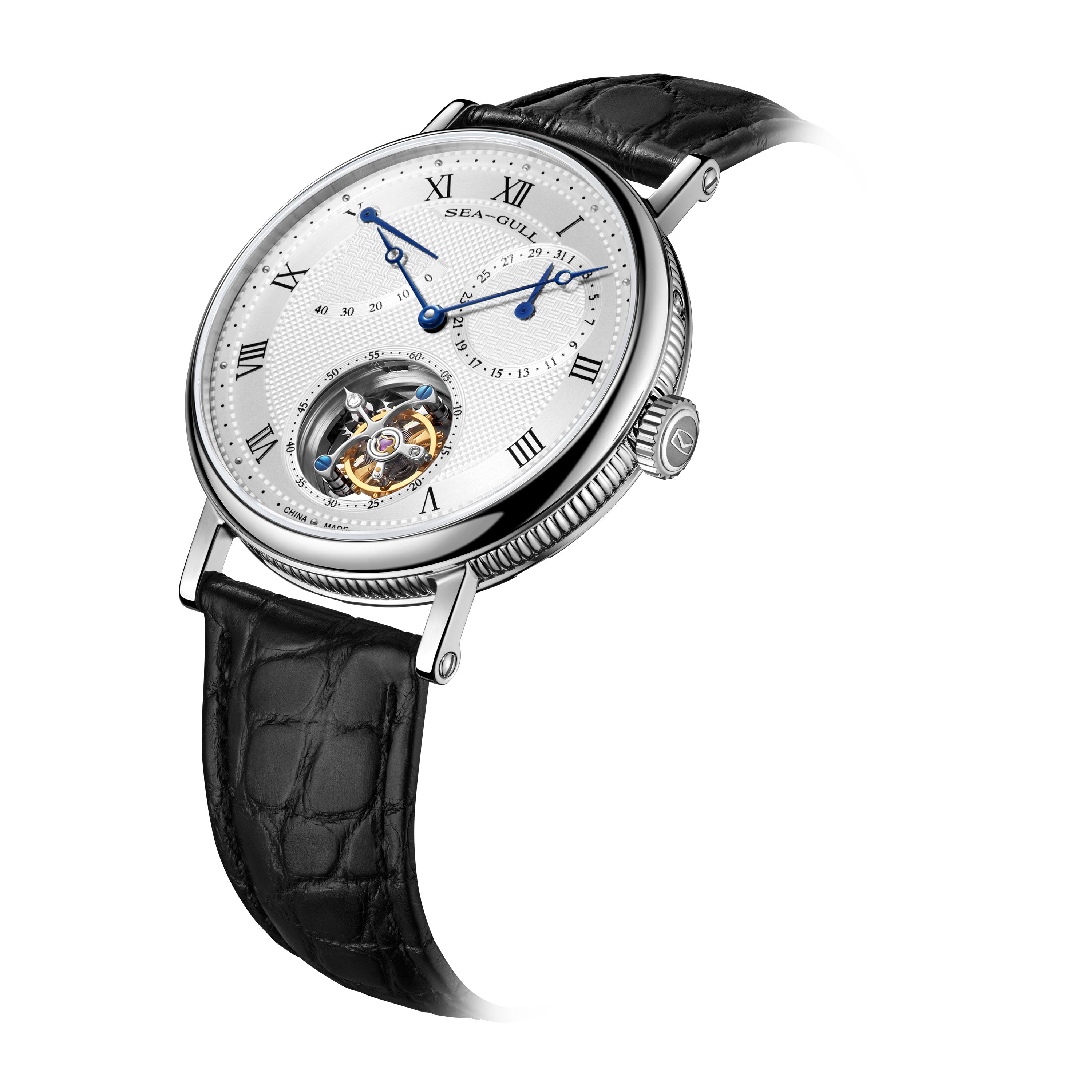Heritage Series Tourbillon Watch Power Indicator Calendar 41mm