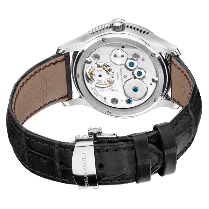 Heritage Series Tourbillon Watch Transparent Caseback 41mm