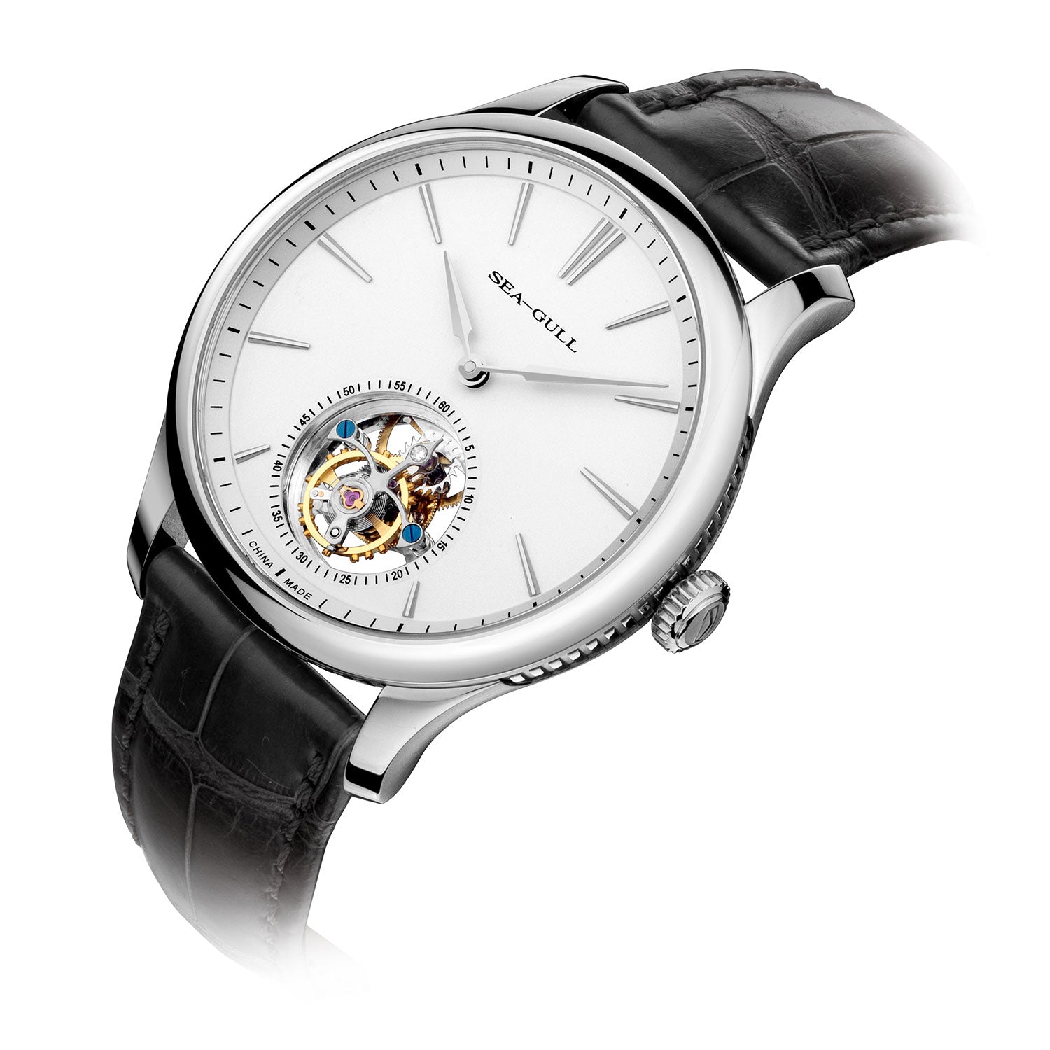 Heritage Series Tourbillon Watch Transparent Caseback 41mm