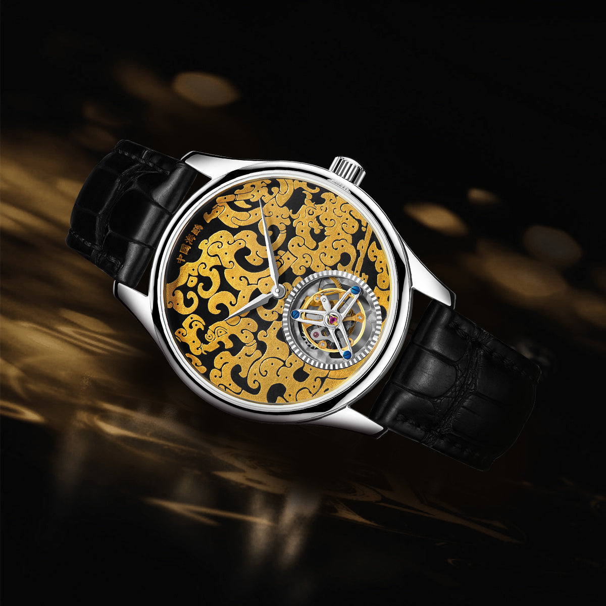 Heritage Series Panloong 24K Gold Tourbillon Limited Edition 41mm
