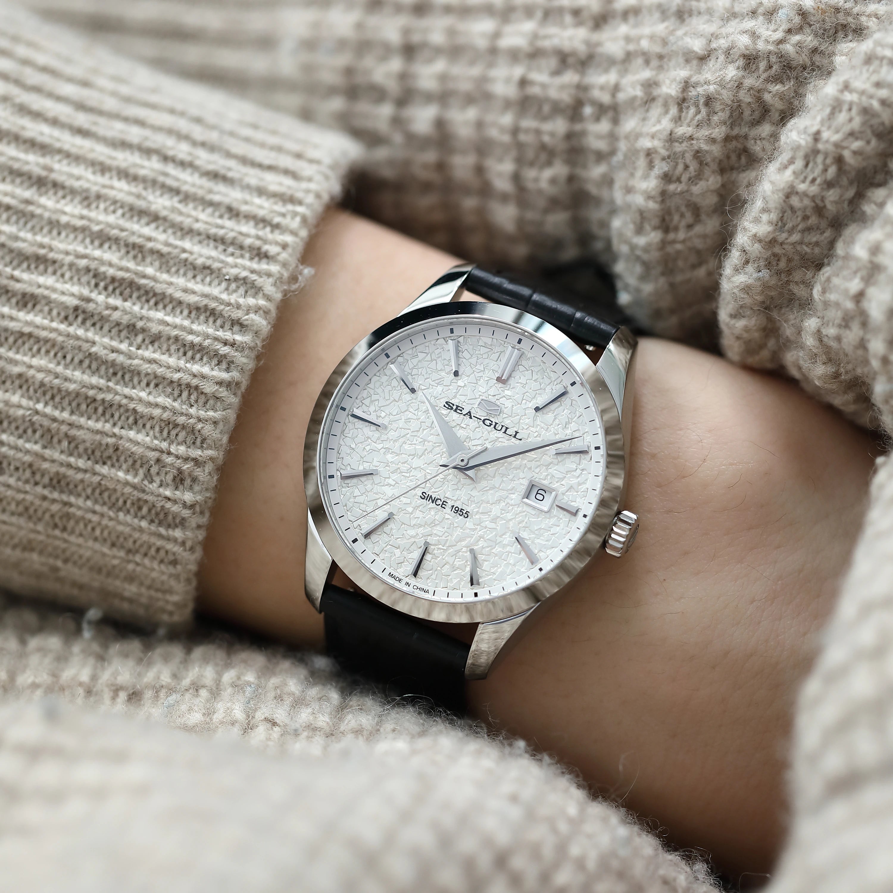 Qingjia Series Shards of Time Dress Watch 40mm