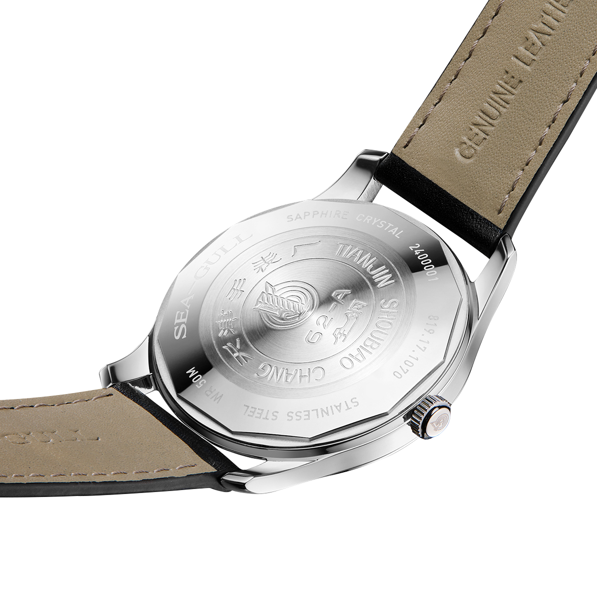 WUYI Reissue Vintage Business Leisure Watch 40mm