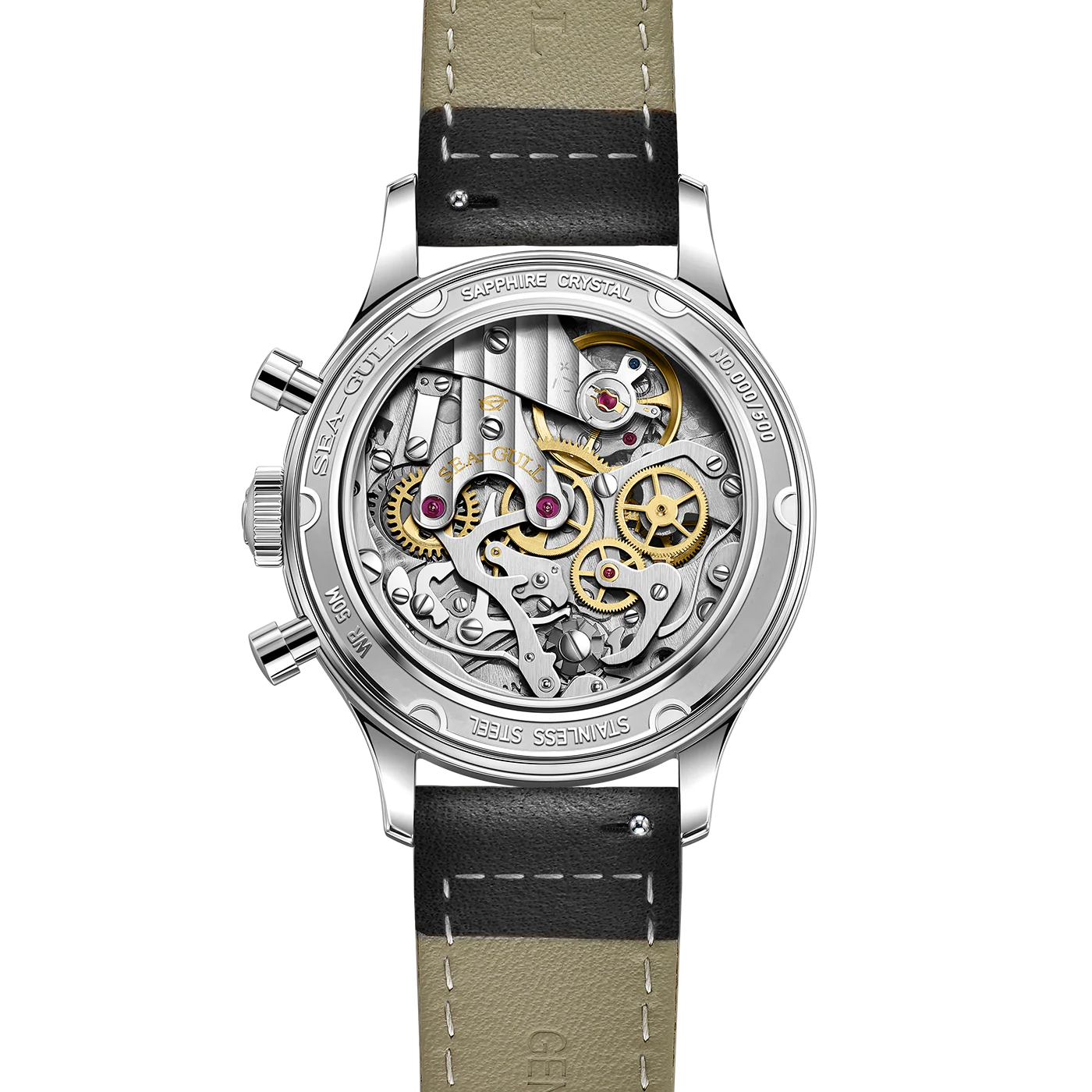 Seagull 1963 Polar Night Edition Vintage Chronograph 37.3mm with