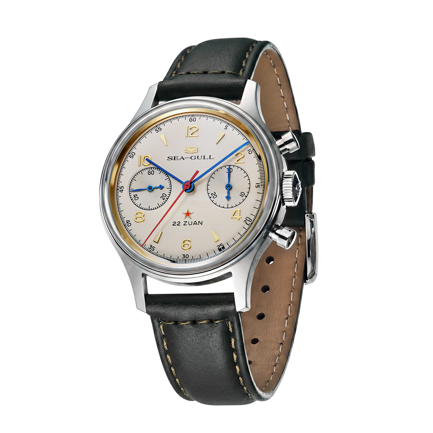 Seagull 1963 Polar Night Edition Vintage Chronograph 37.3mm | Enhanced ST19 Fine Finishing