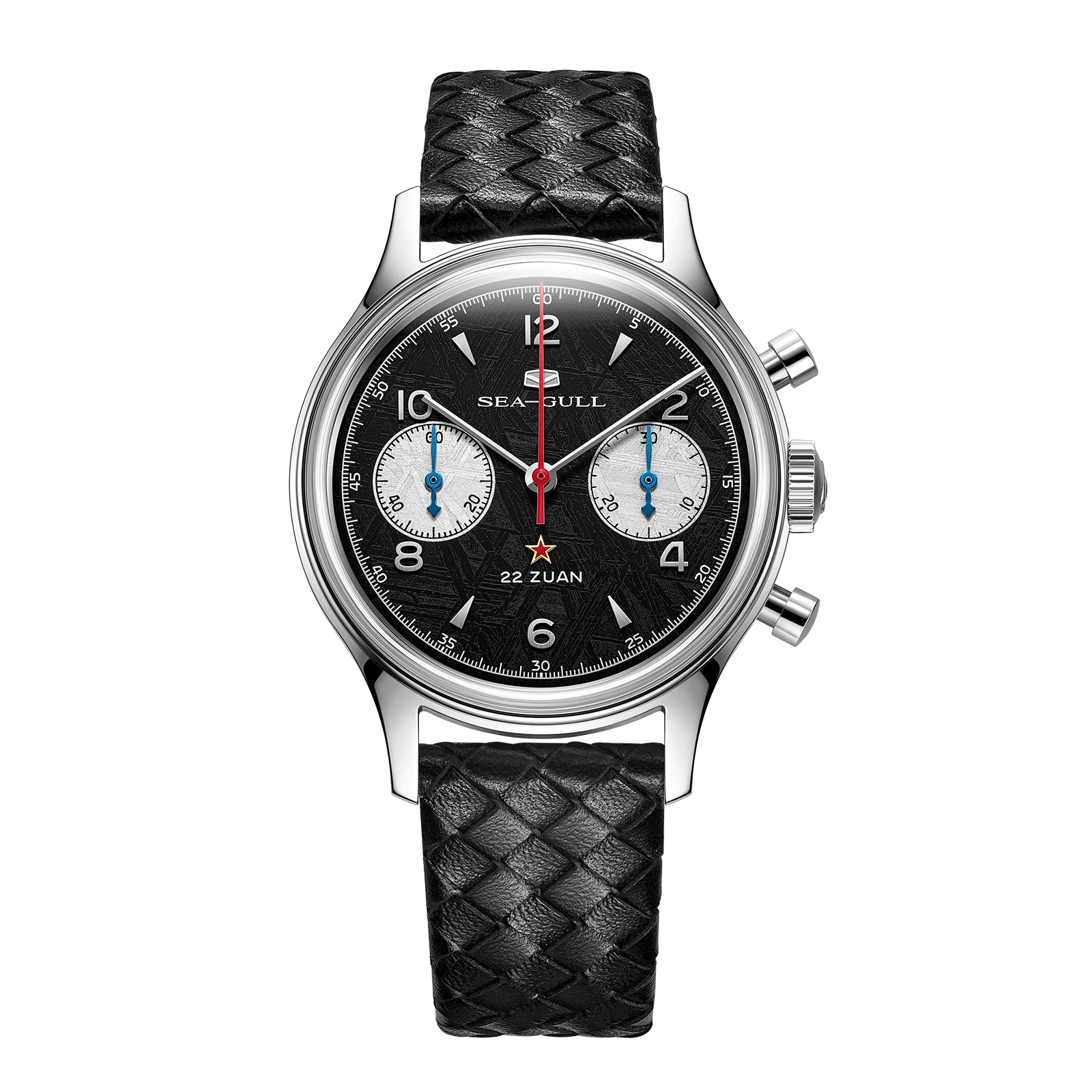 Seagull 1963 Meteorite Chronograph Watch Limited Edition 37.3mm