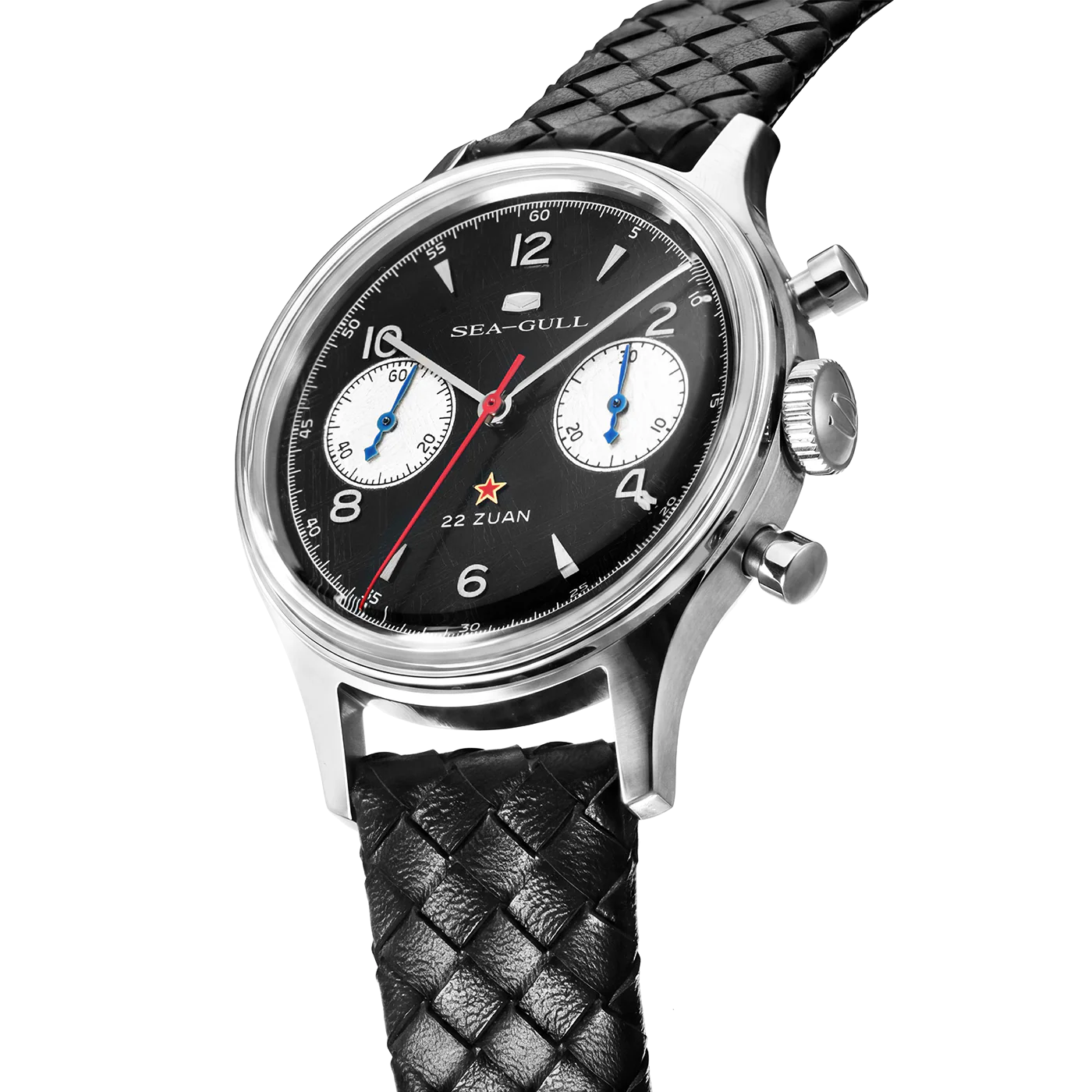 Seagull 1963 Meteorite Chronograph Watch Limited Edition 37.3mm