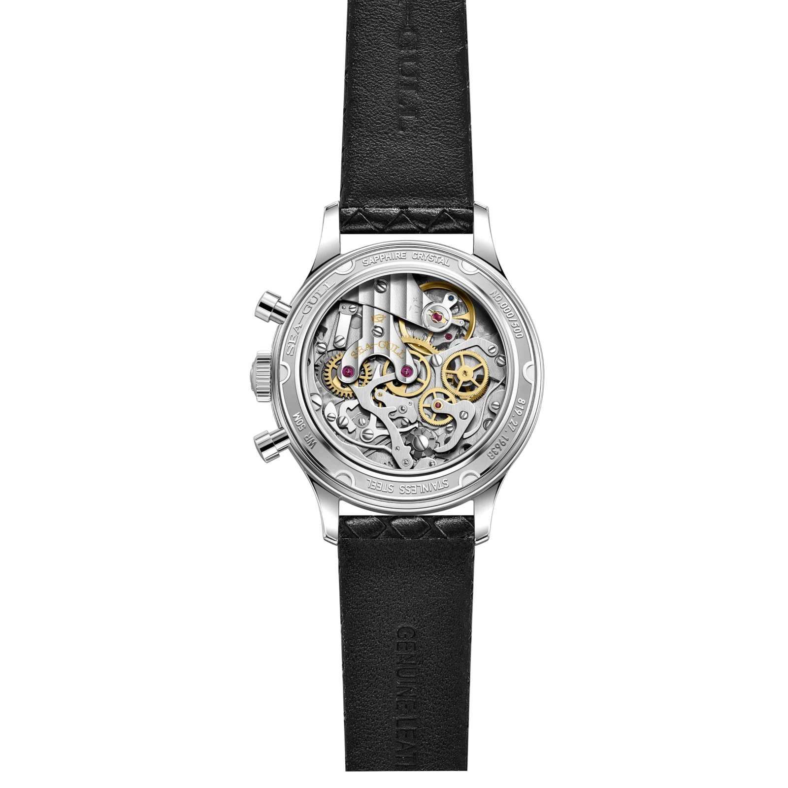 Seagull 1963 Meteorite Chronograph Watch Limited Edition 37.3mm