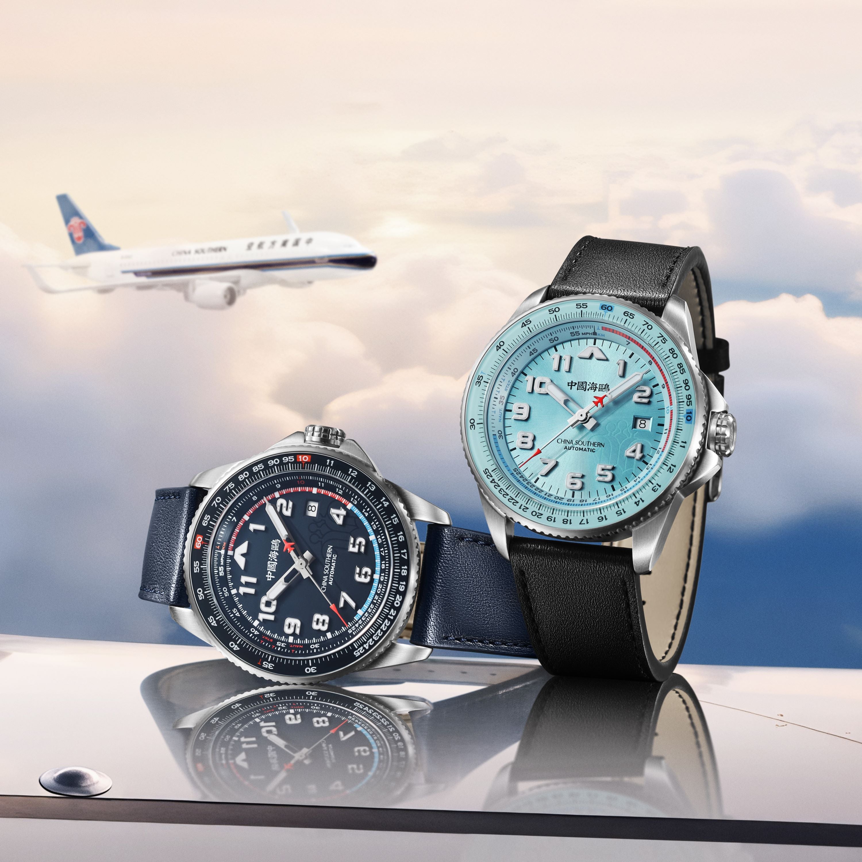 Seagull x Csair Collaboration Sky Series Tachymeter Men's