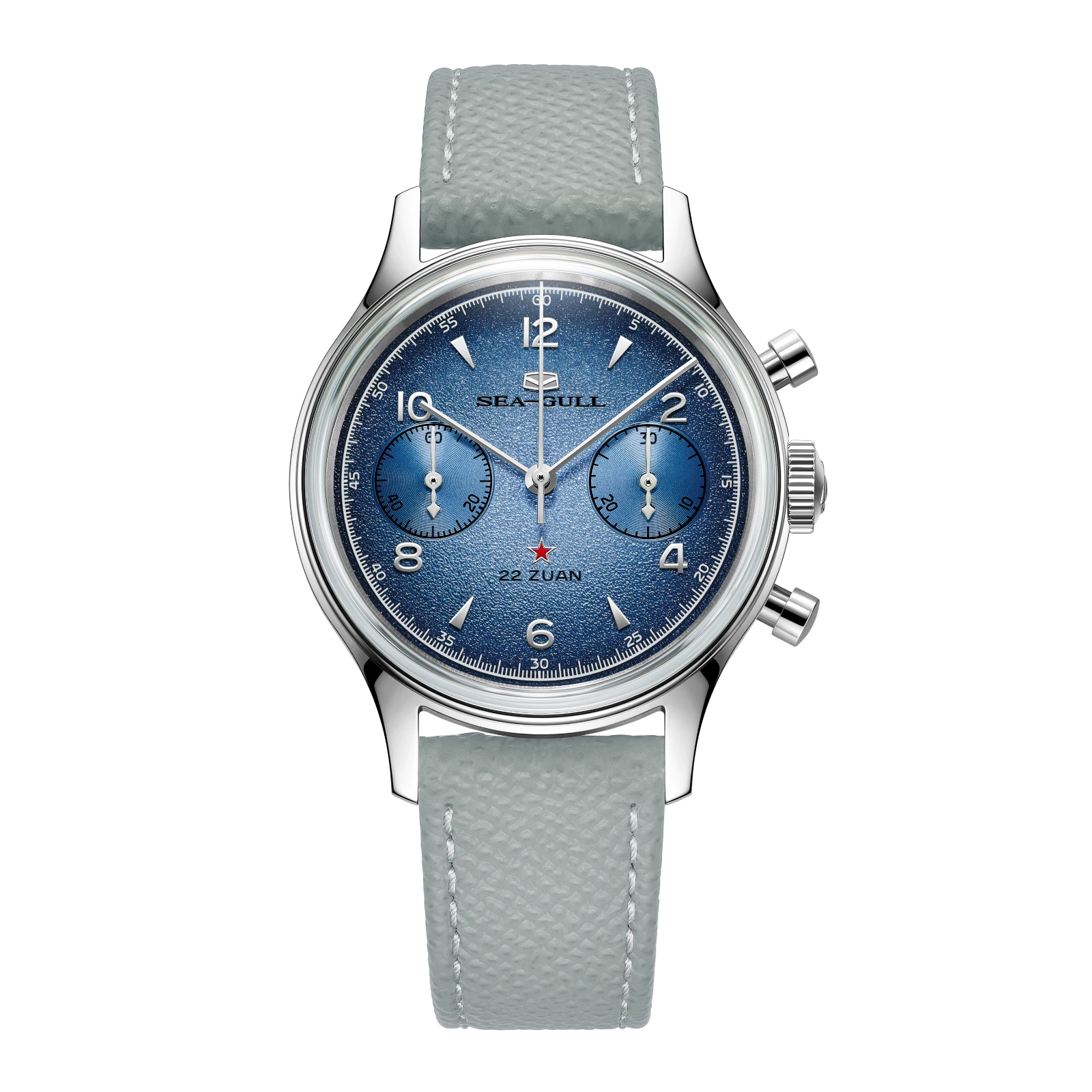 Seagull 1963 Aurora Edition Chronograph Watch 37.3mm