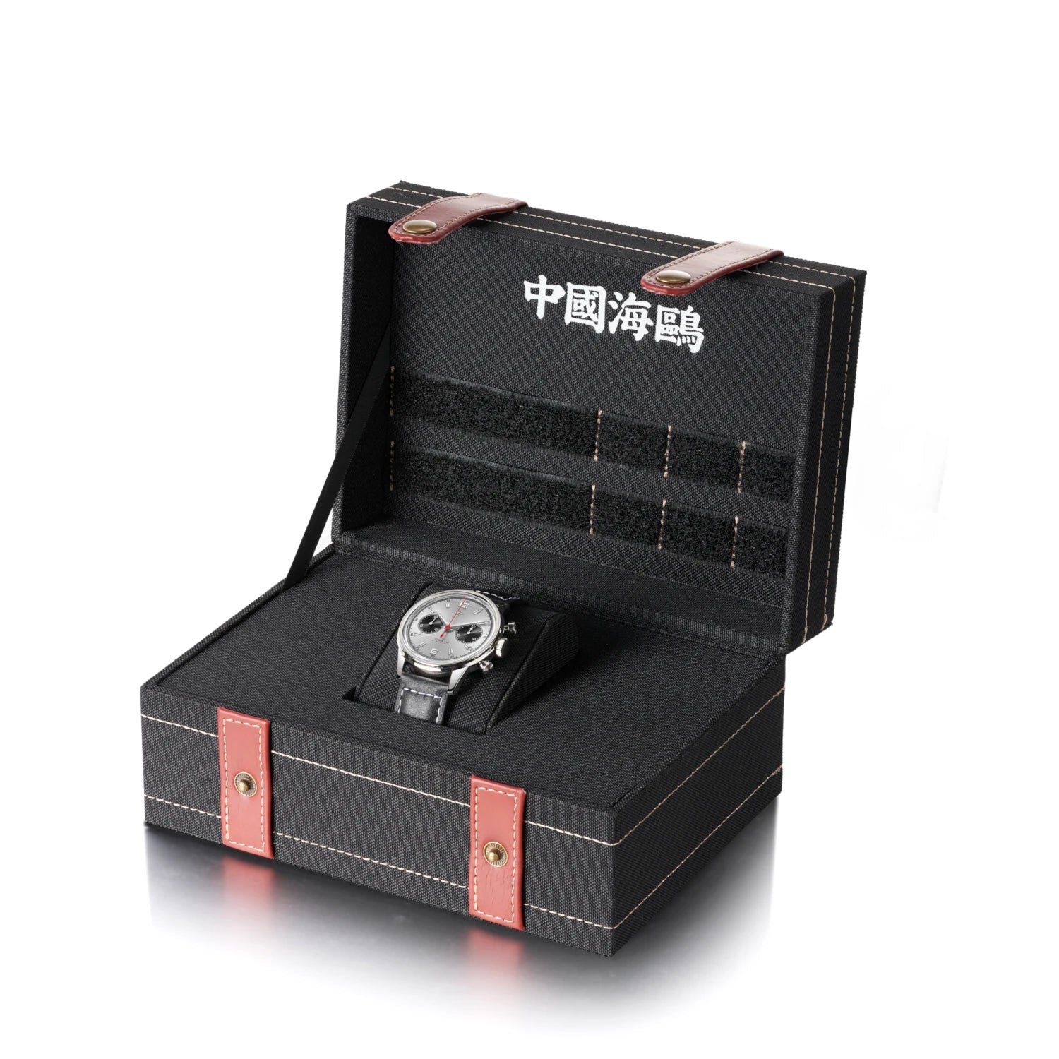 Seagull 1963 Series Reissue D304 Chronograph Watch Panda Eye Edition 40mm