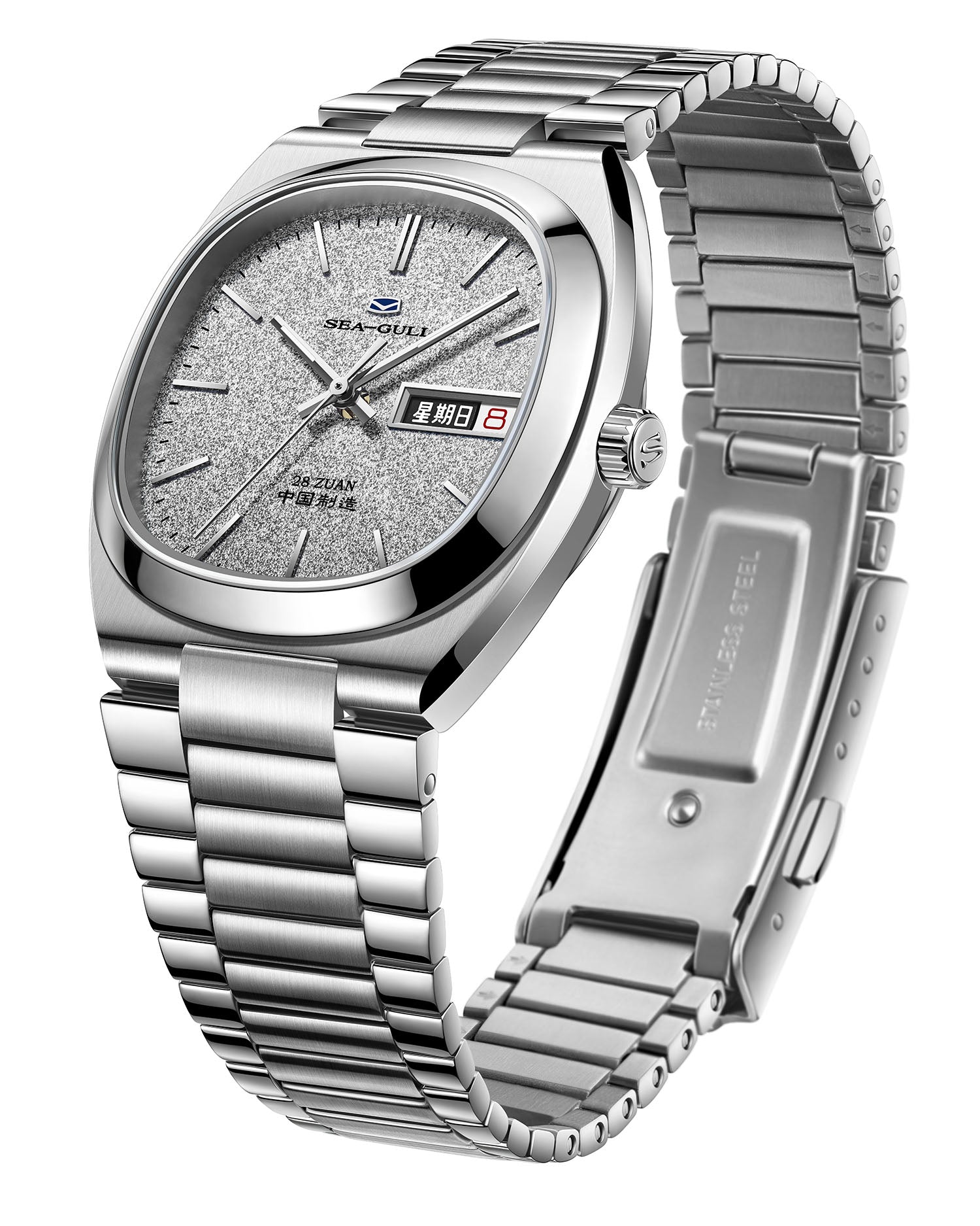 Gray TV Dial Vintage Watch 36mm
