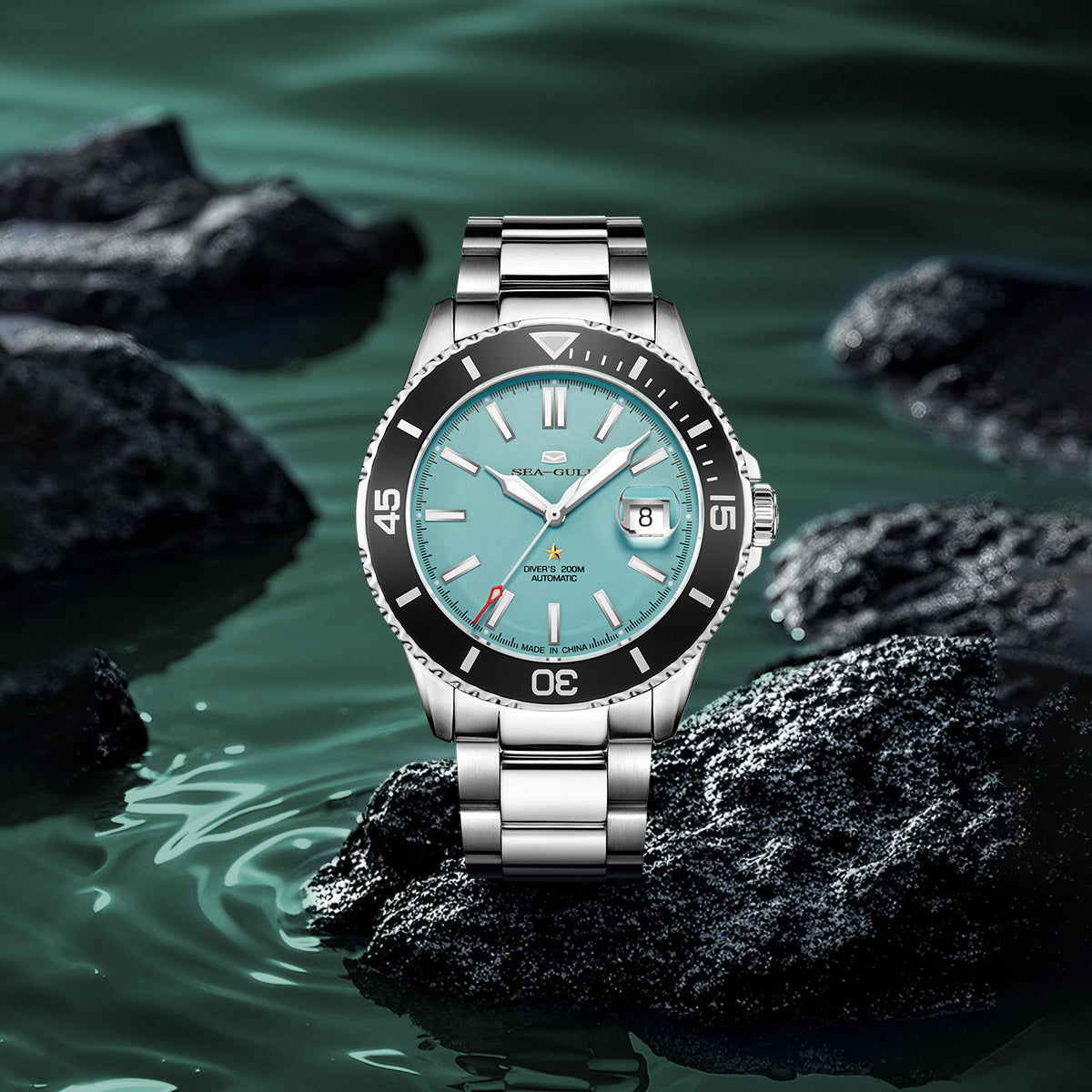 Ocean Series Matte Dial Diving Watch 44mm