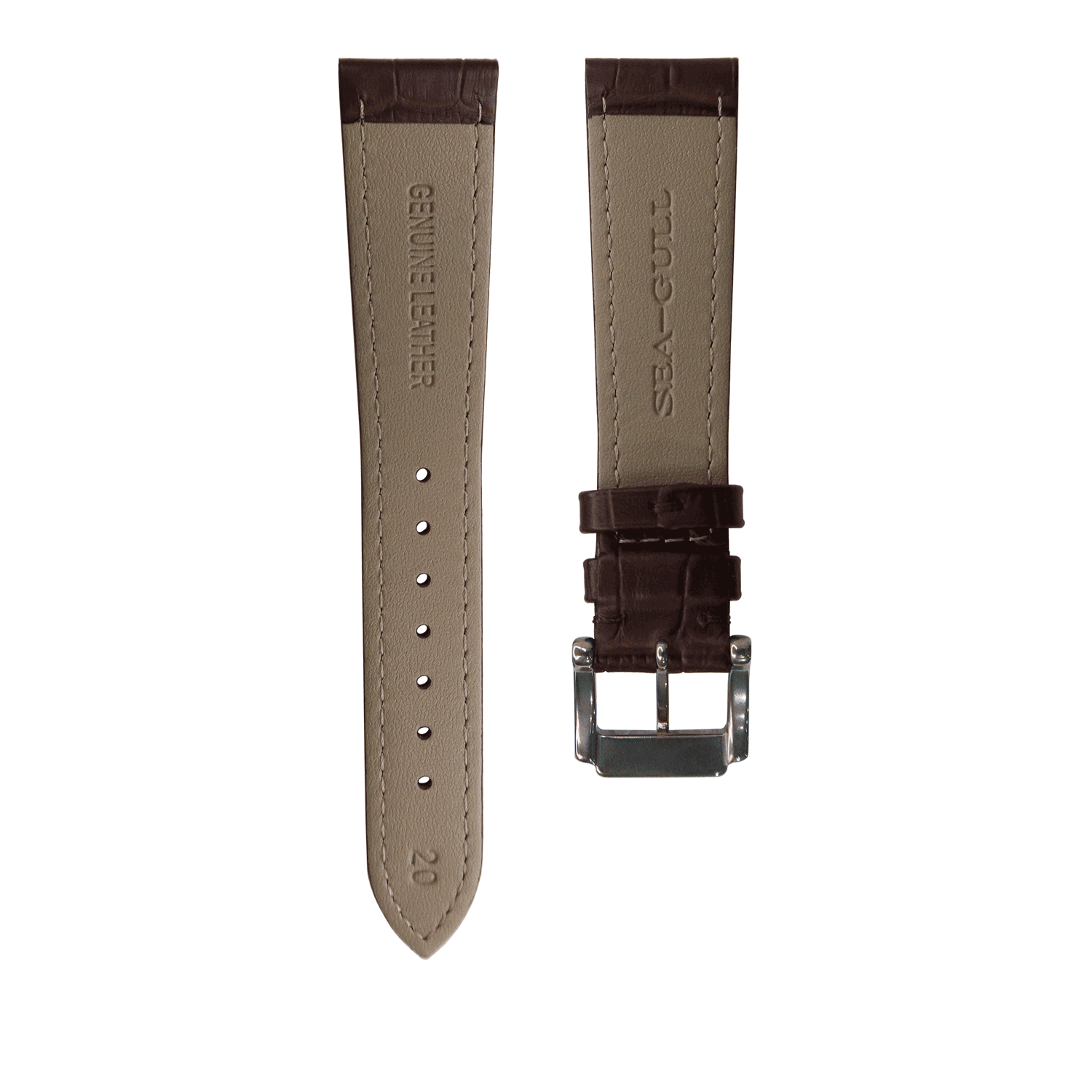Original Leather Watch Strap 20mm/22mm