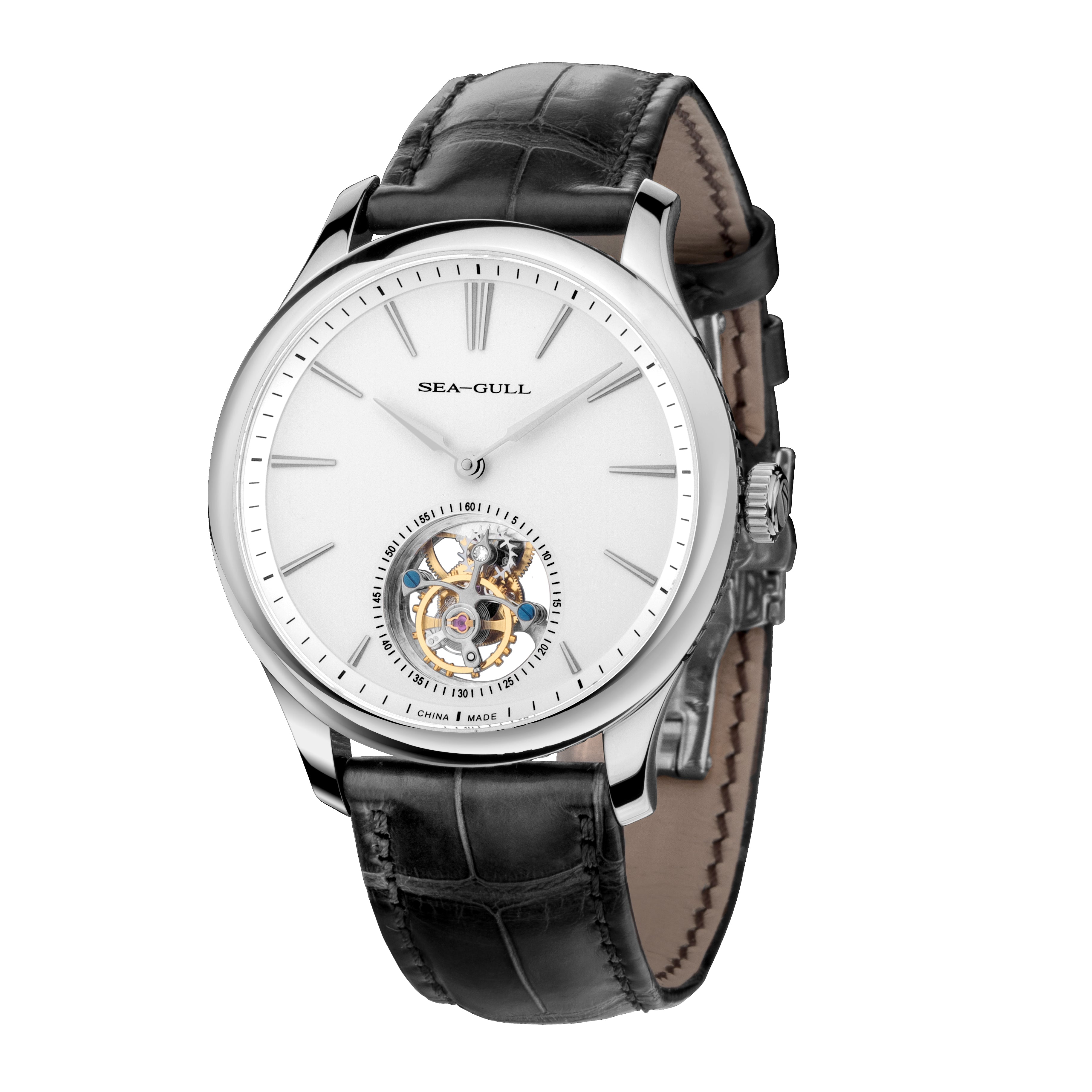 Heritage Series Tourbillon Watch Transparent Caseback 41mm