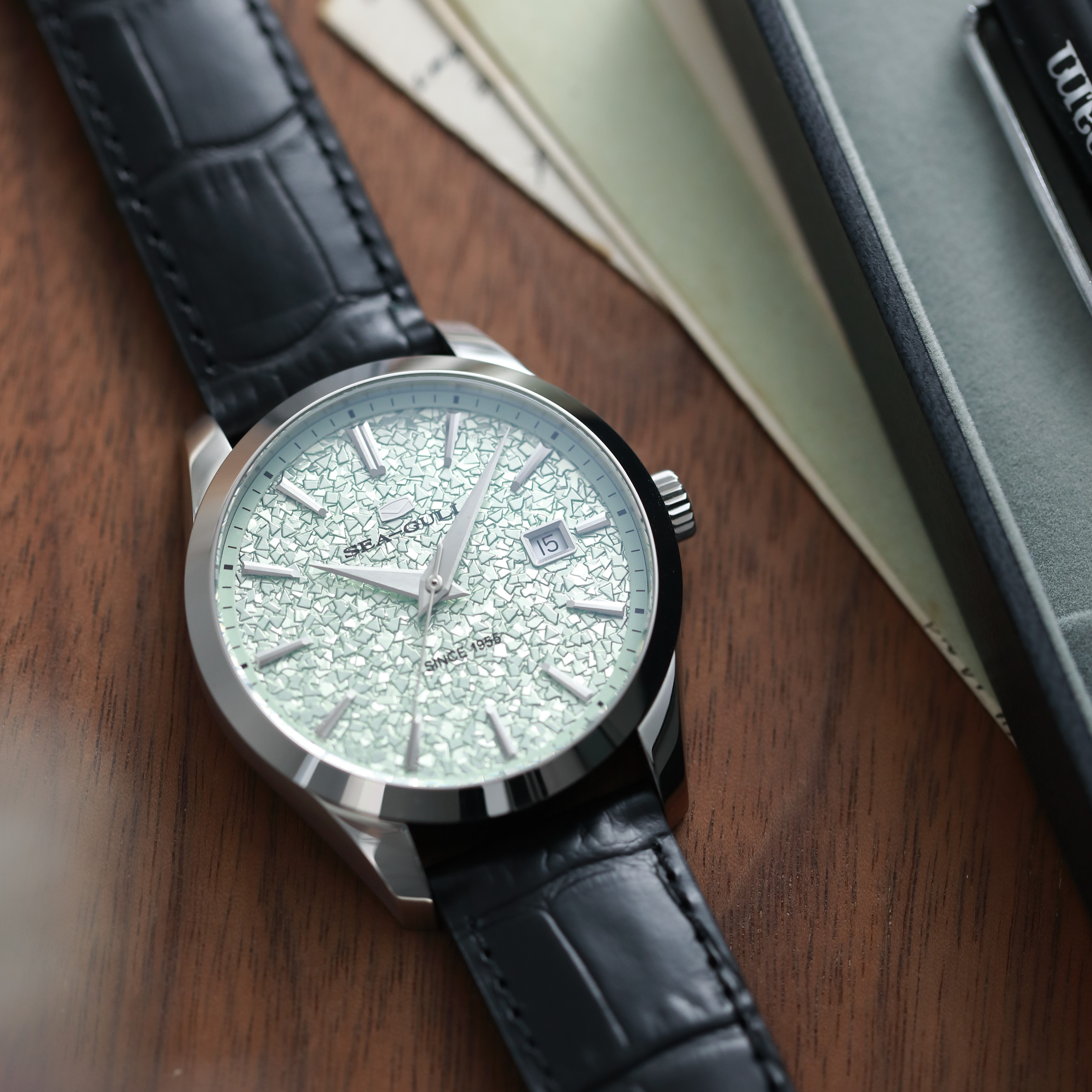 Qingjia Series Shards of Time Dress Watch 40mm